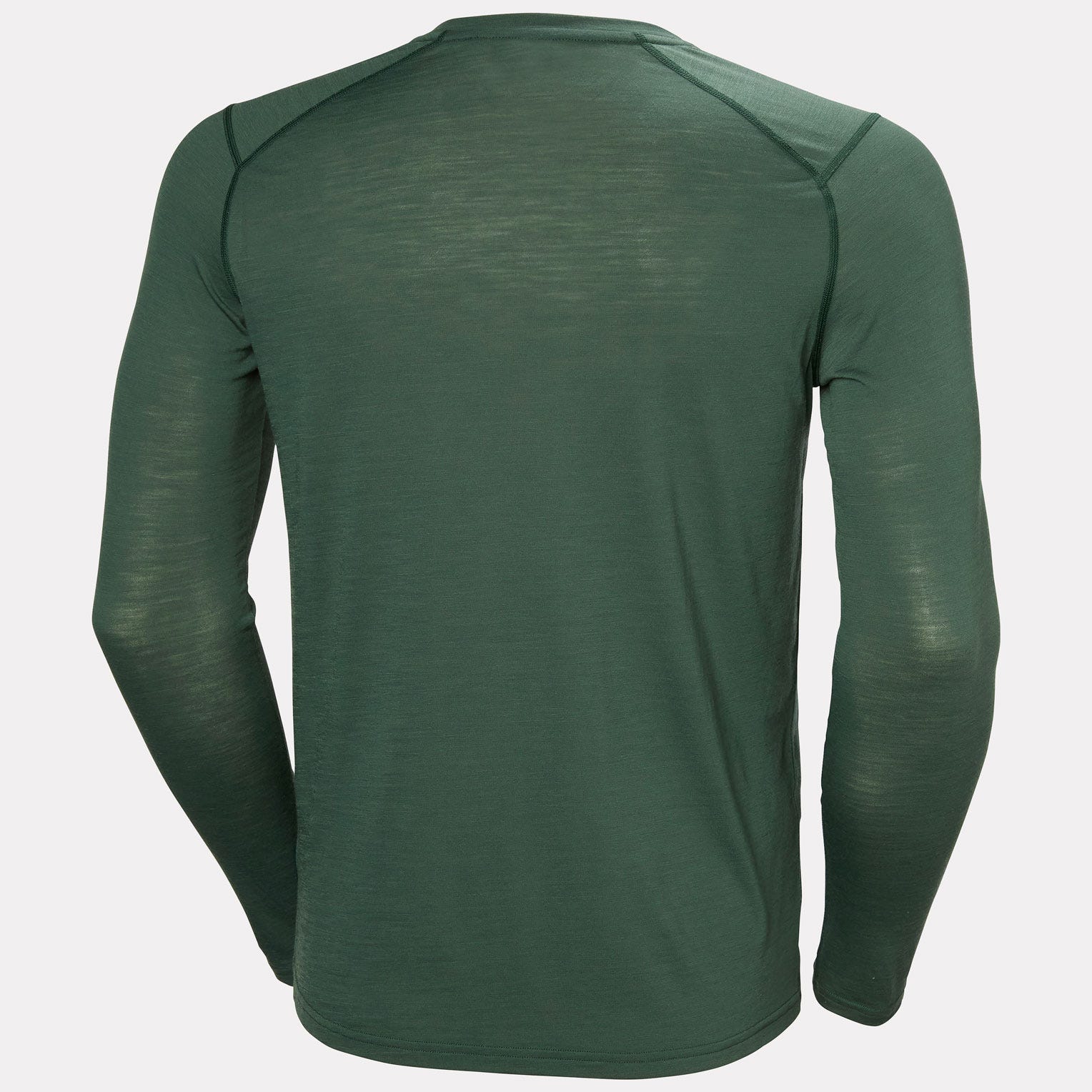 Men’s HH Durawool Crew Long Sleeve - 390 JUNGLE GREEN