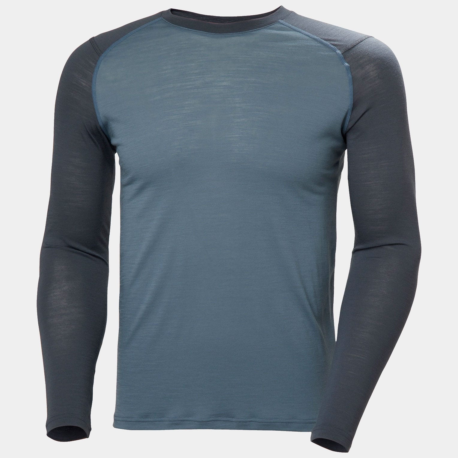 Men’s HH Durawool Crew Long Sleeve - 602 WASHED NAVY