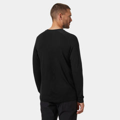 Men’s HH Durawool Crew Long Sleeve - 990 BLACK