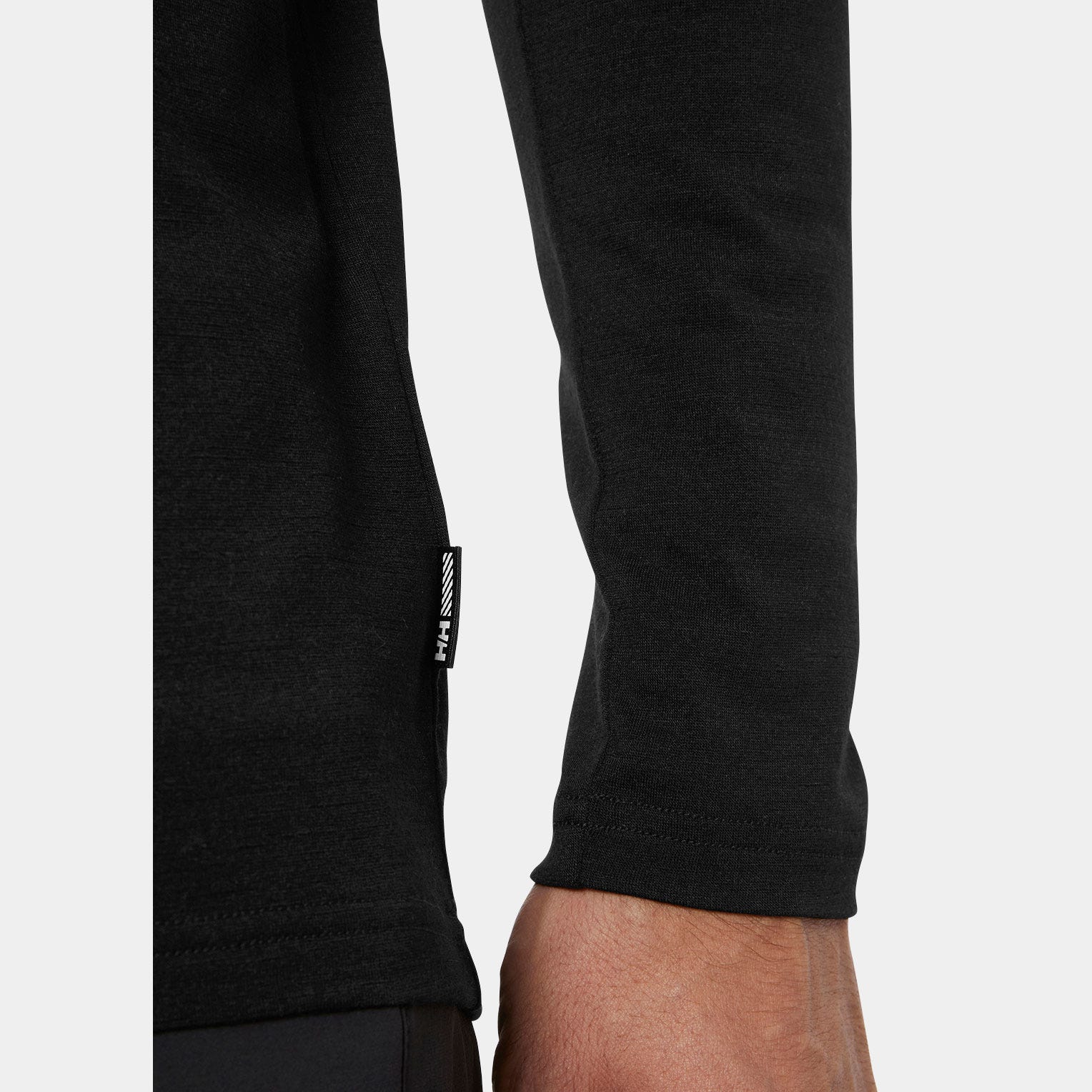 Men’s HH Durawool Crew Long Sleeve - 990 BLACK