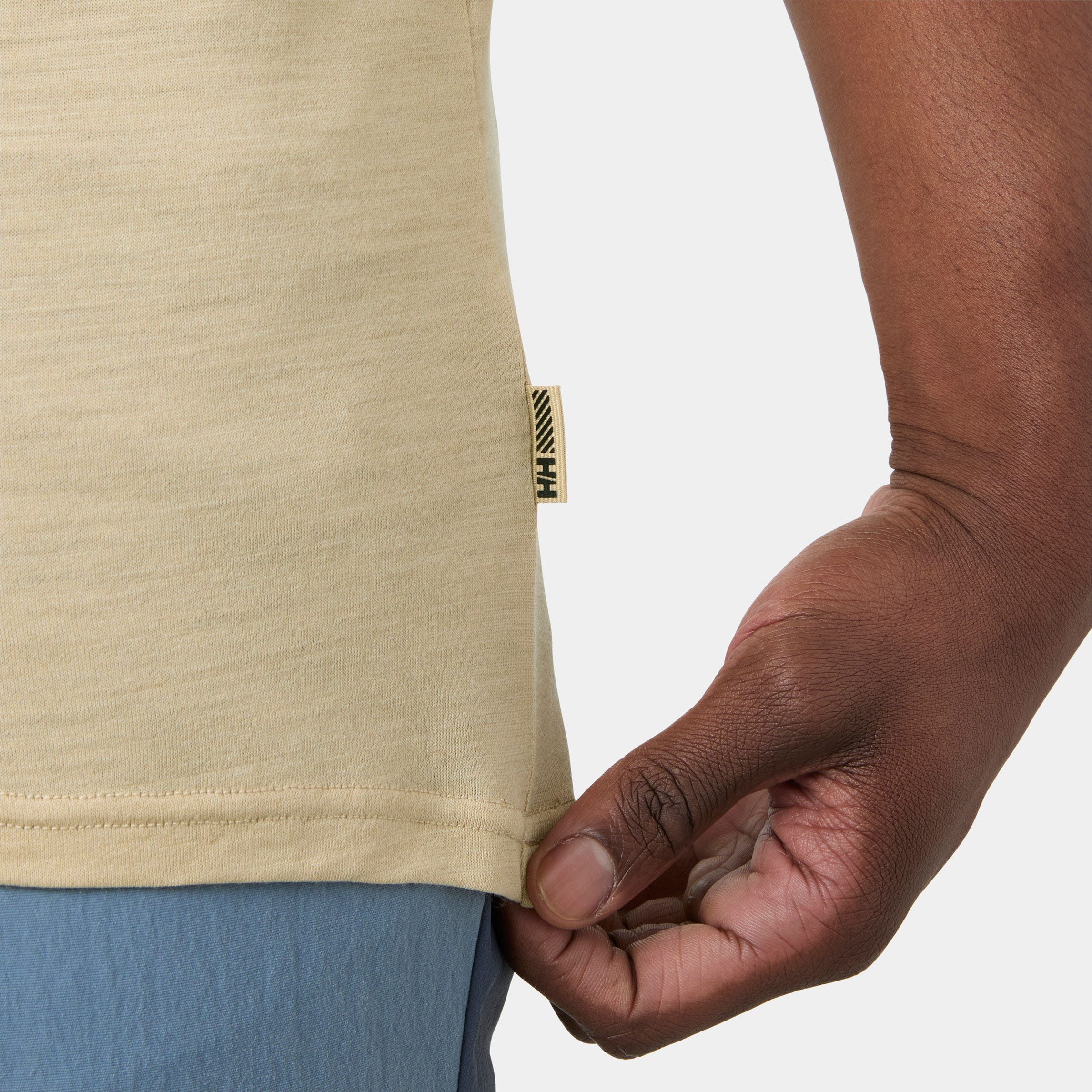 Men’s HH Durawool T-Shirt - 078 KHAKI / SAND