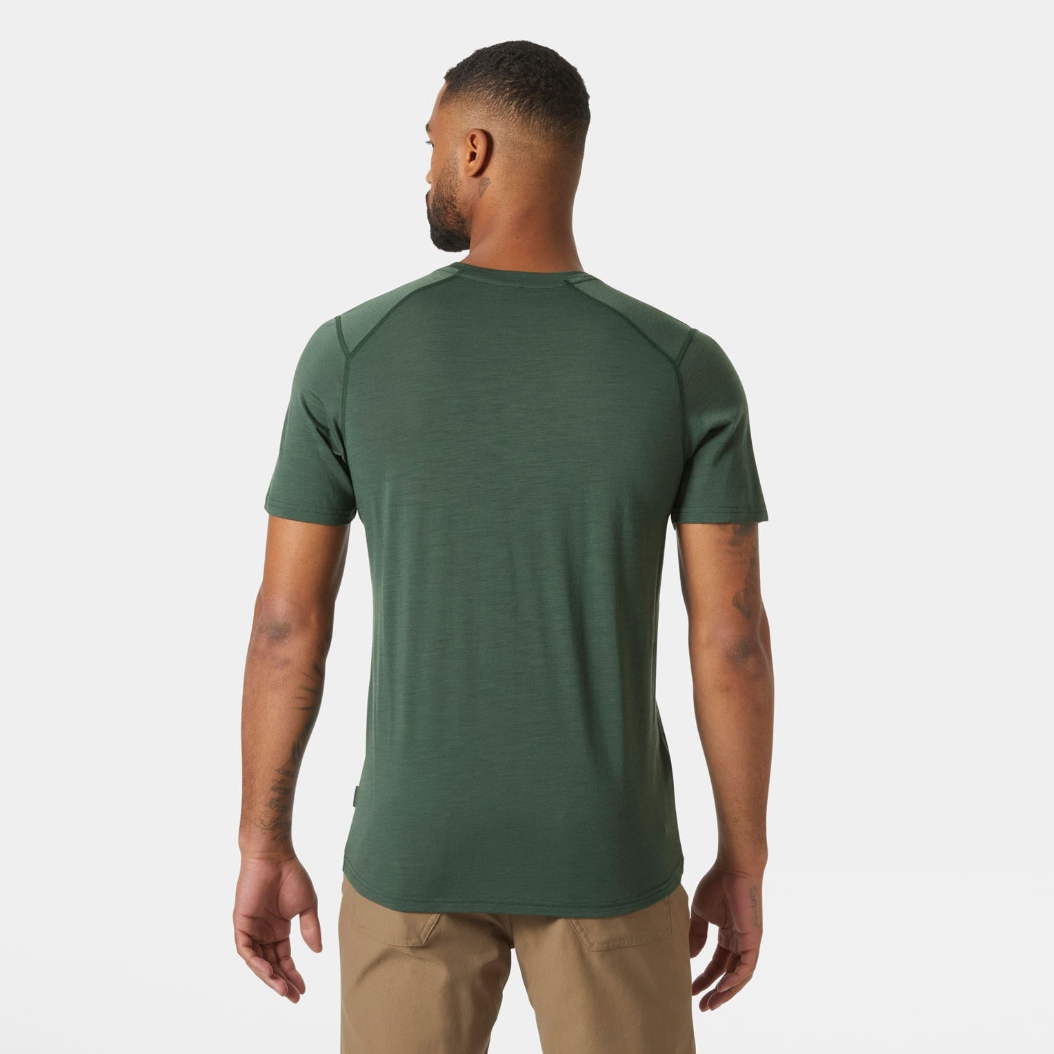 Men’s HH Durawool T-Shirt - 390 JUNGLE GREEN