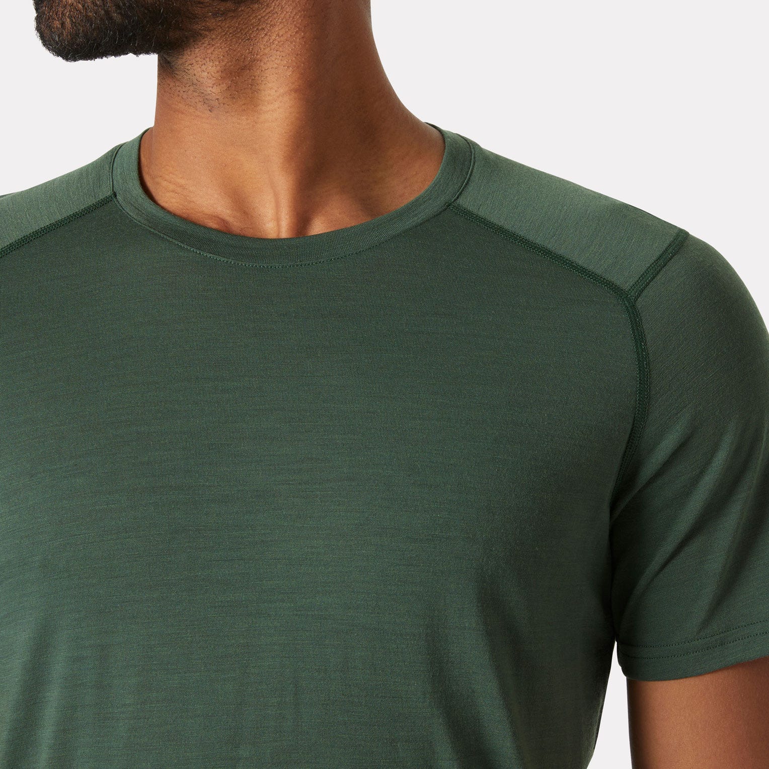 Men’s HH Durawool T-Shirt - 390 JUNGLE GREEN