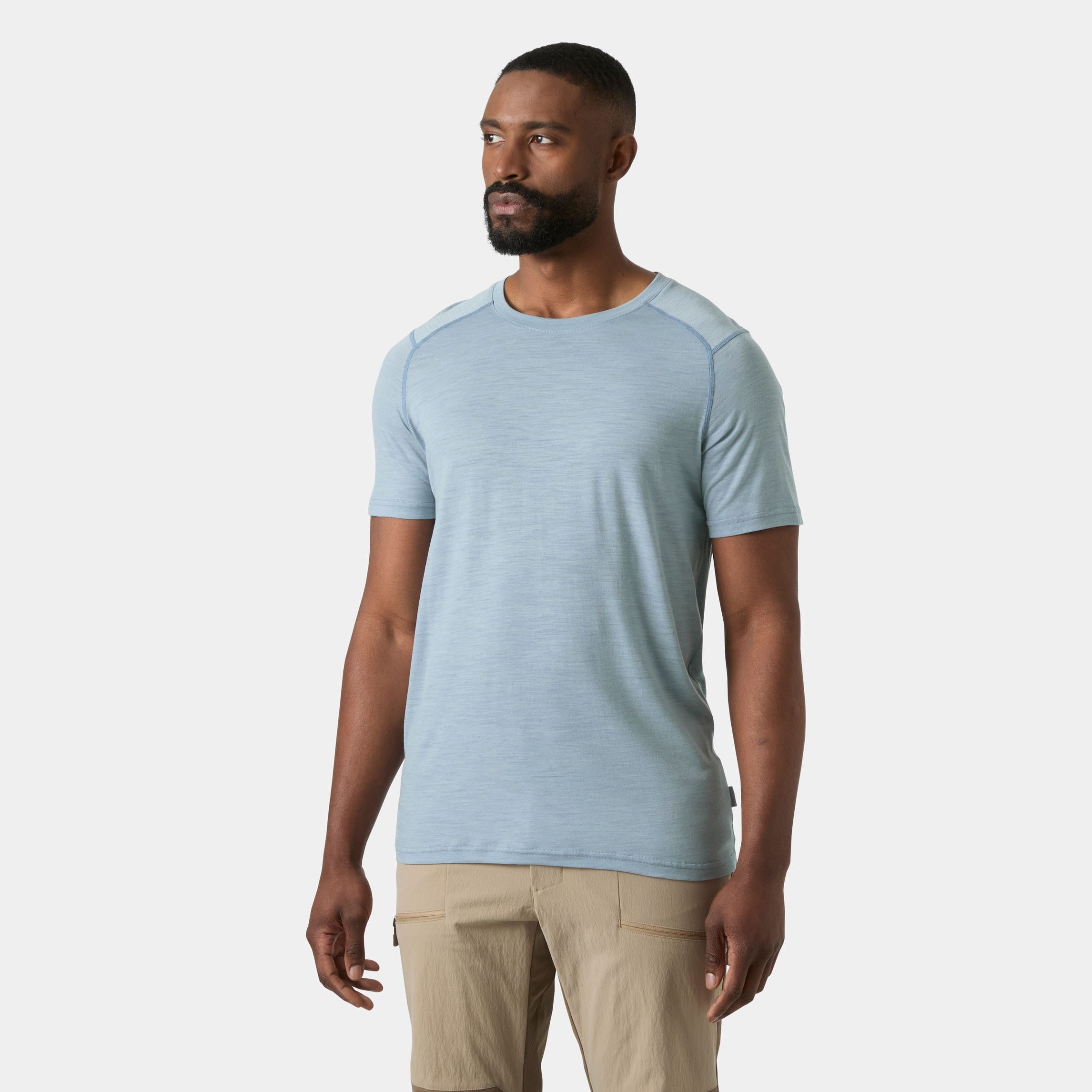 Men’s HH Durawool T-Shirt - 561 WINDY BLUE
