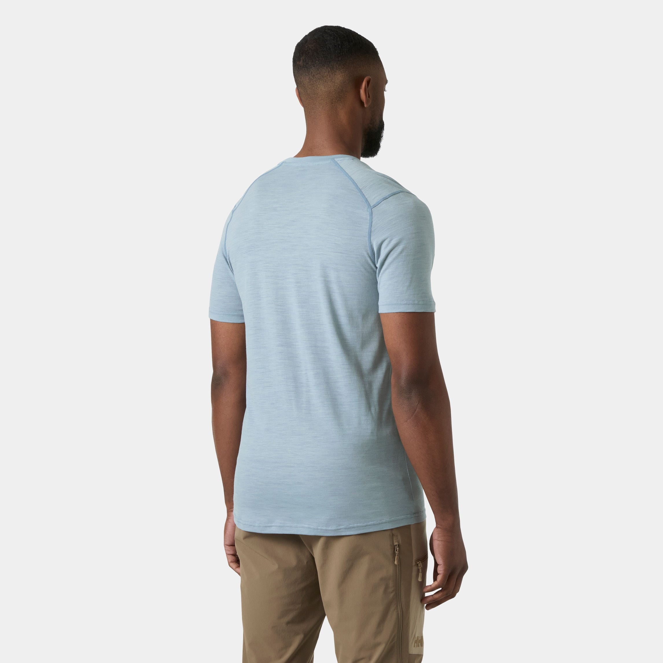 Men’s HH Durawool T-Shirt - 561 WINDY BLUE