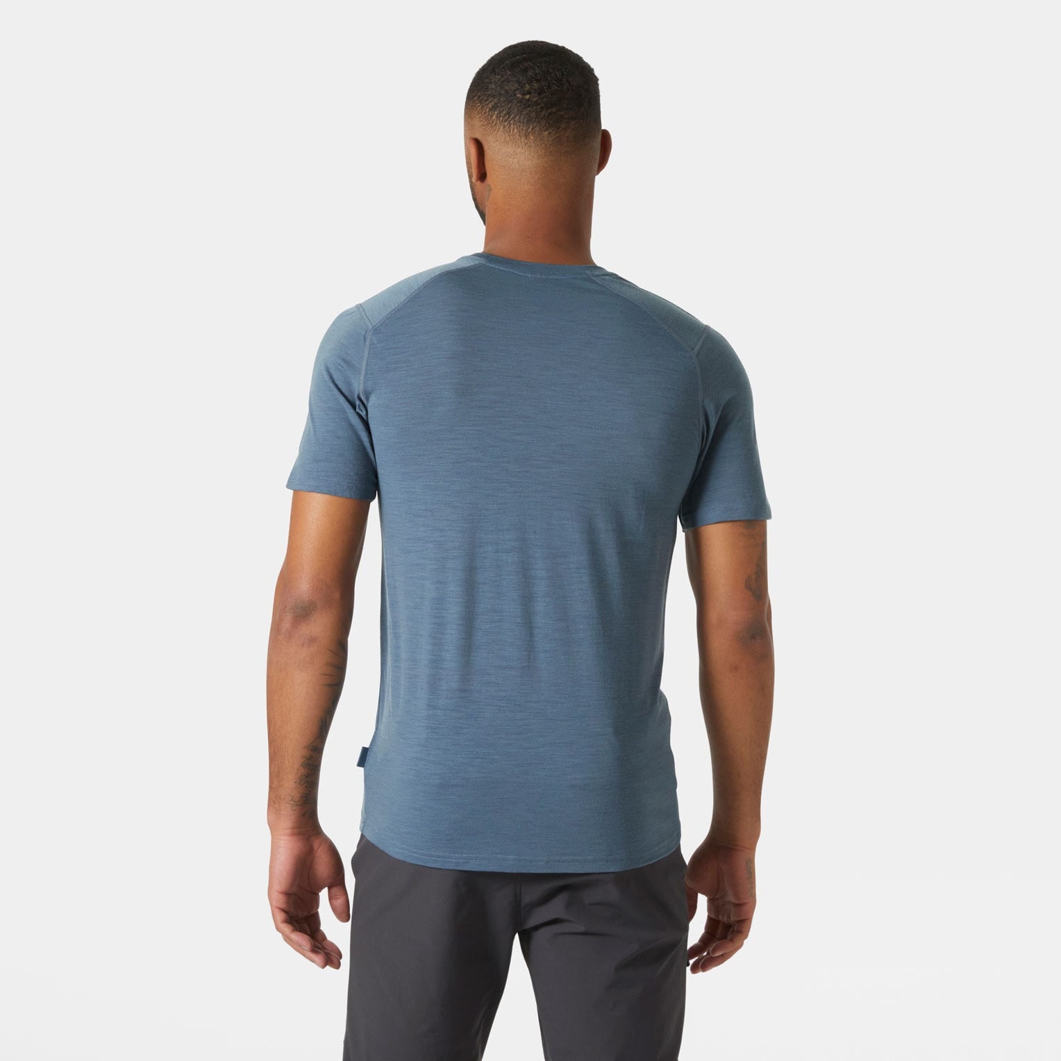Men’s HH Durawool T-Shirt - 601 WASHED NAVY