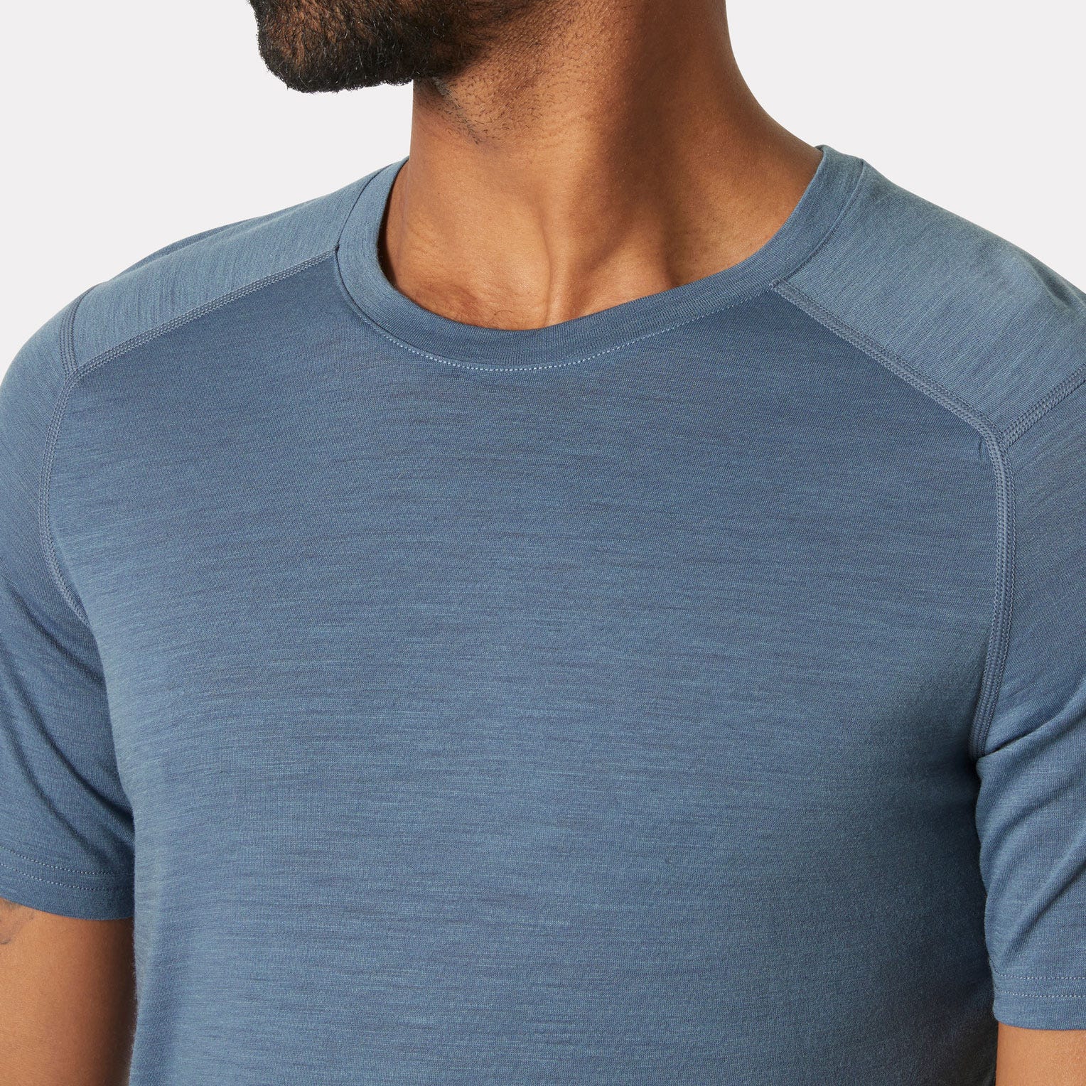 Men’s HH Durawool T-Shirt - 601 WASHED NAVY
