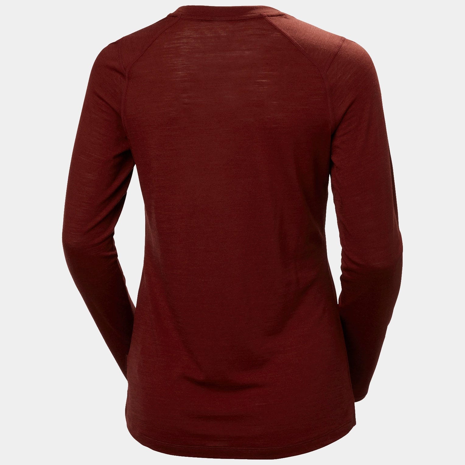 Women’s HH Durawool Crew Long Sleeve - 180 MARS RED