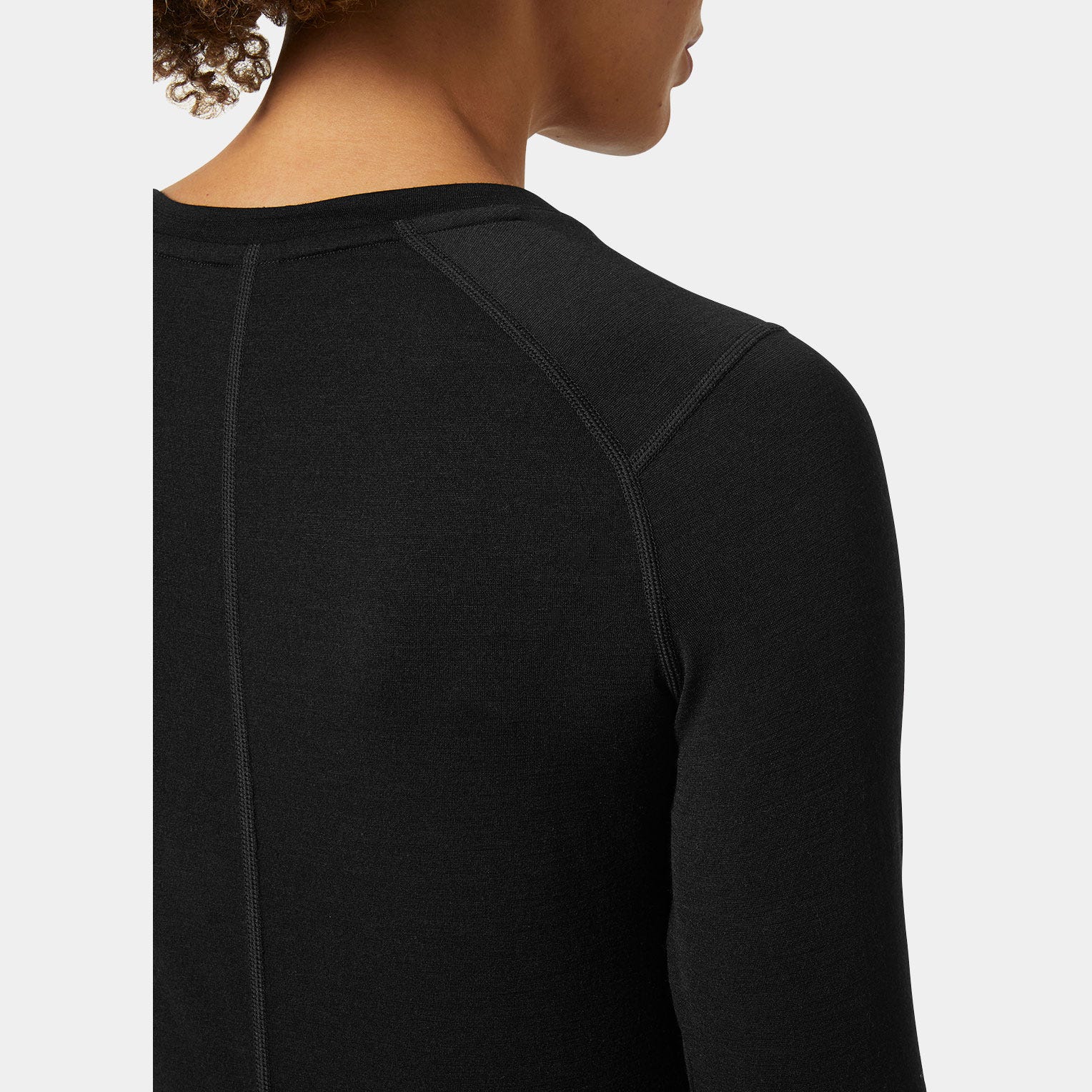 Women’s HH Durawool Crew Long Sleeve - 990 BLACK