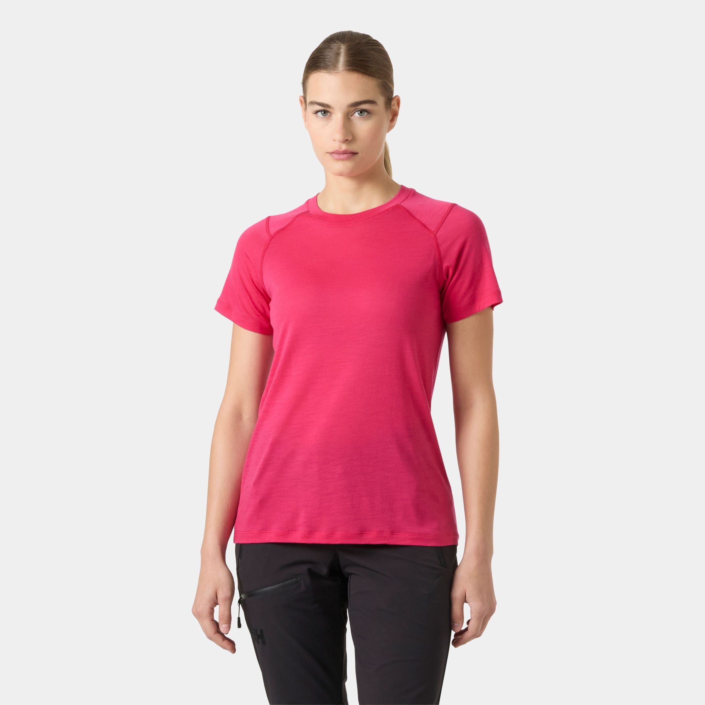 Women’s HH Durawool T-Shirt - 092 CRANBERRY