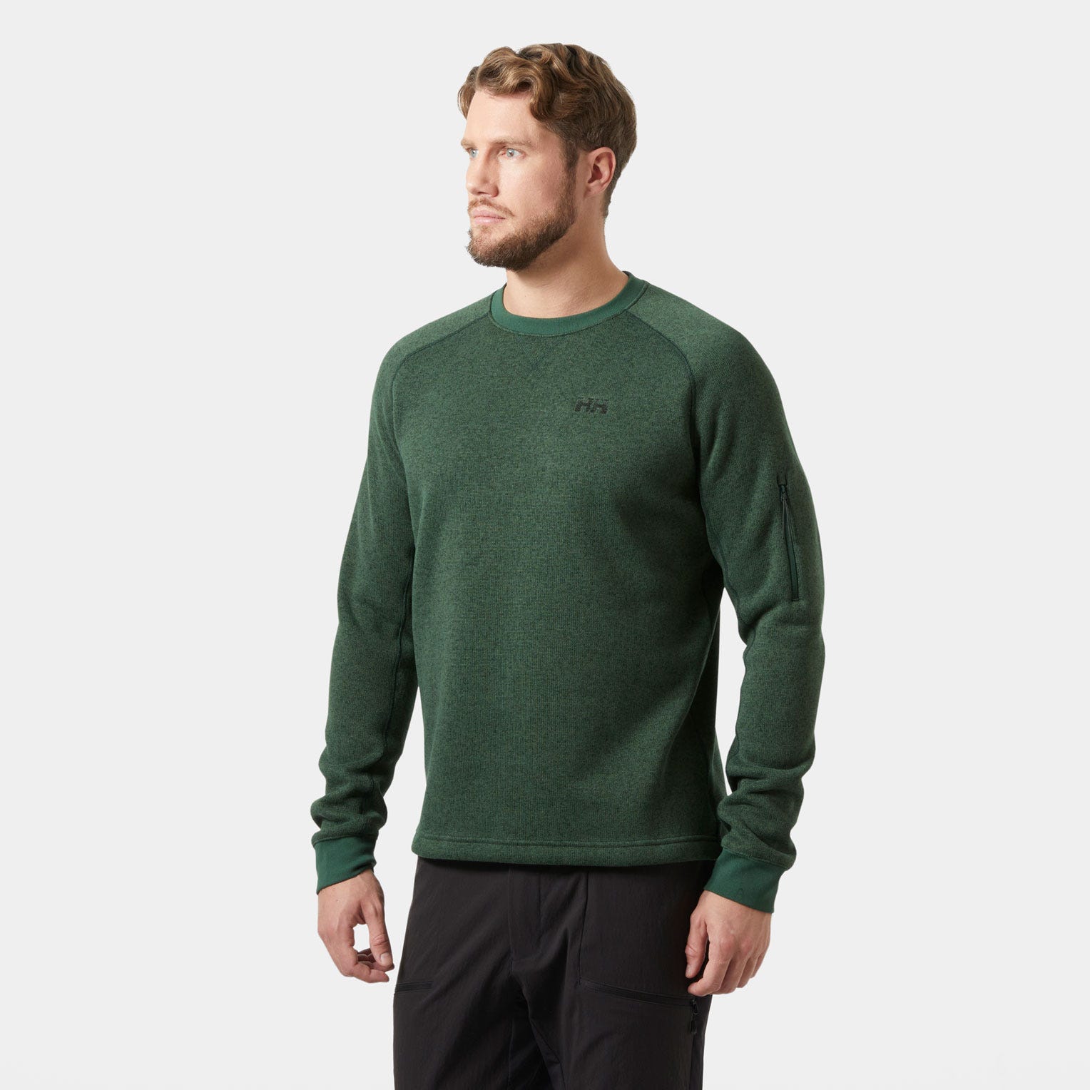 Men’s Varde Crewneck - 390 JUNGLE GREEN