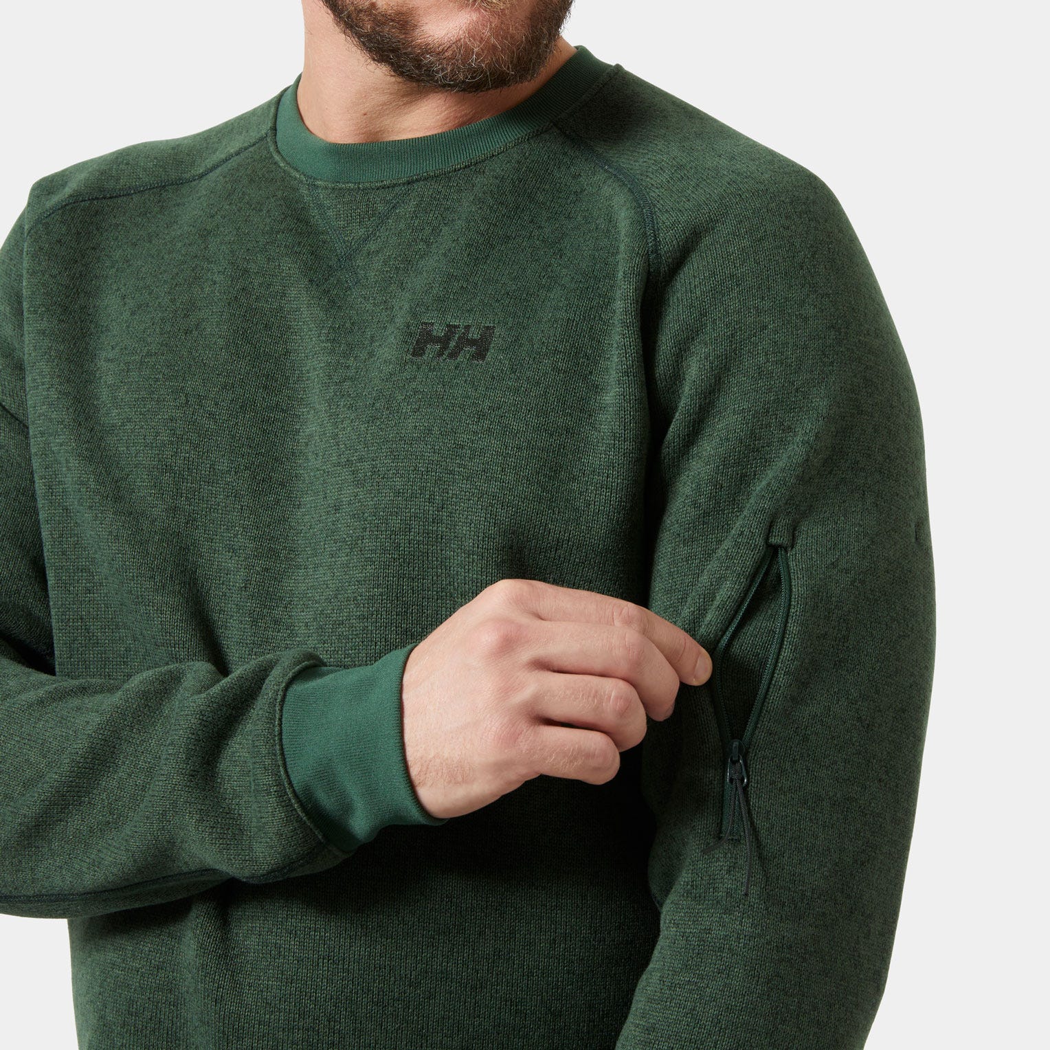 Men’s Varde Crewneck - 390 JUNGLE GREEN