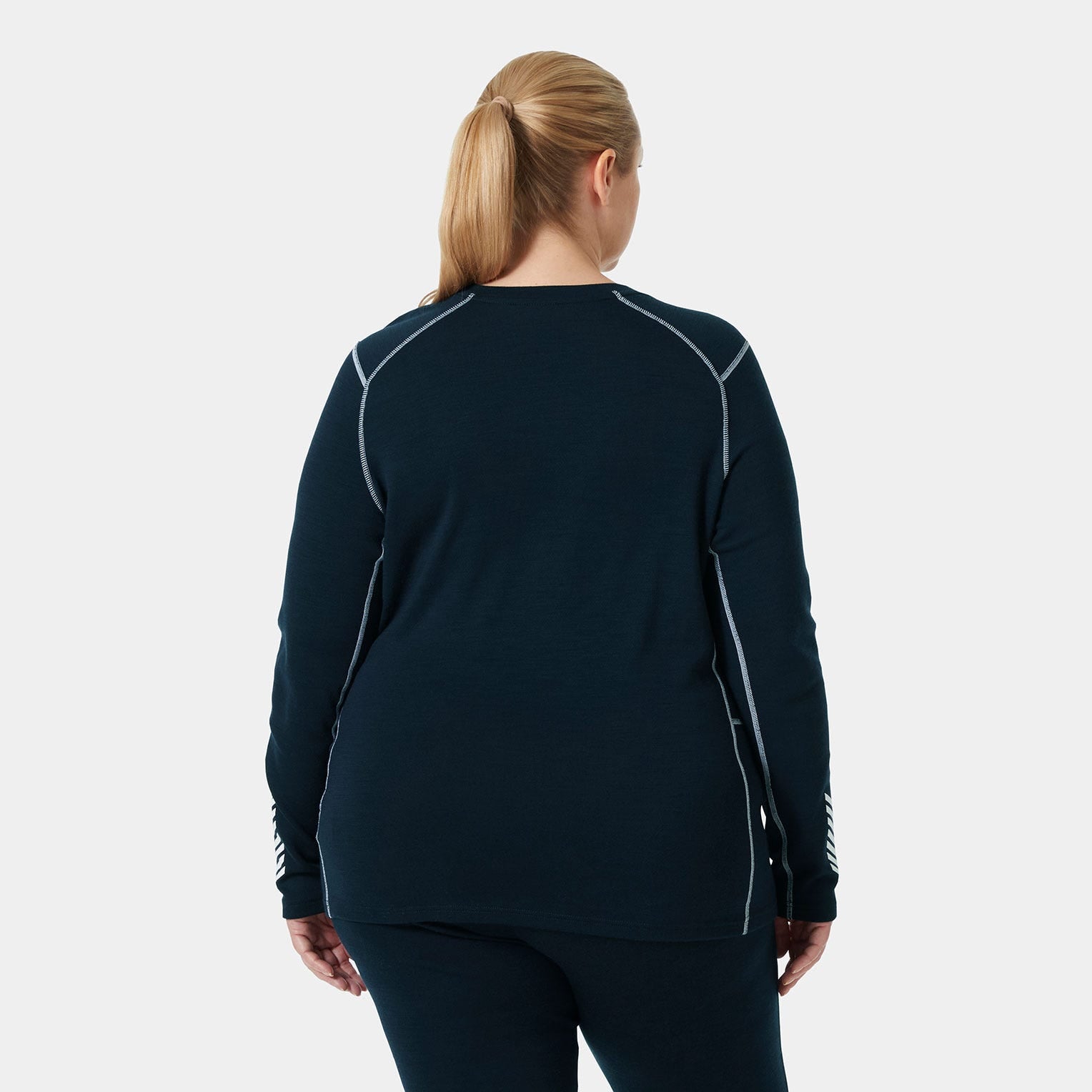 Women's LIFA® Merino Midweight Crew Plus Shirt - 597 NAVY
