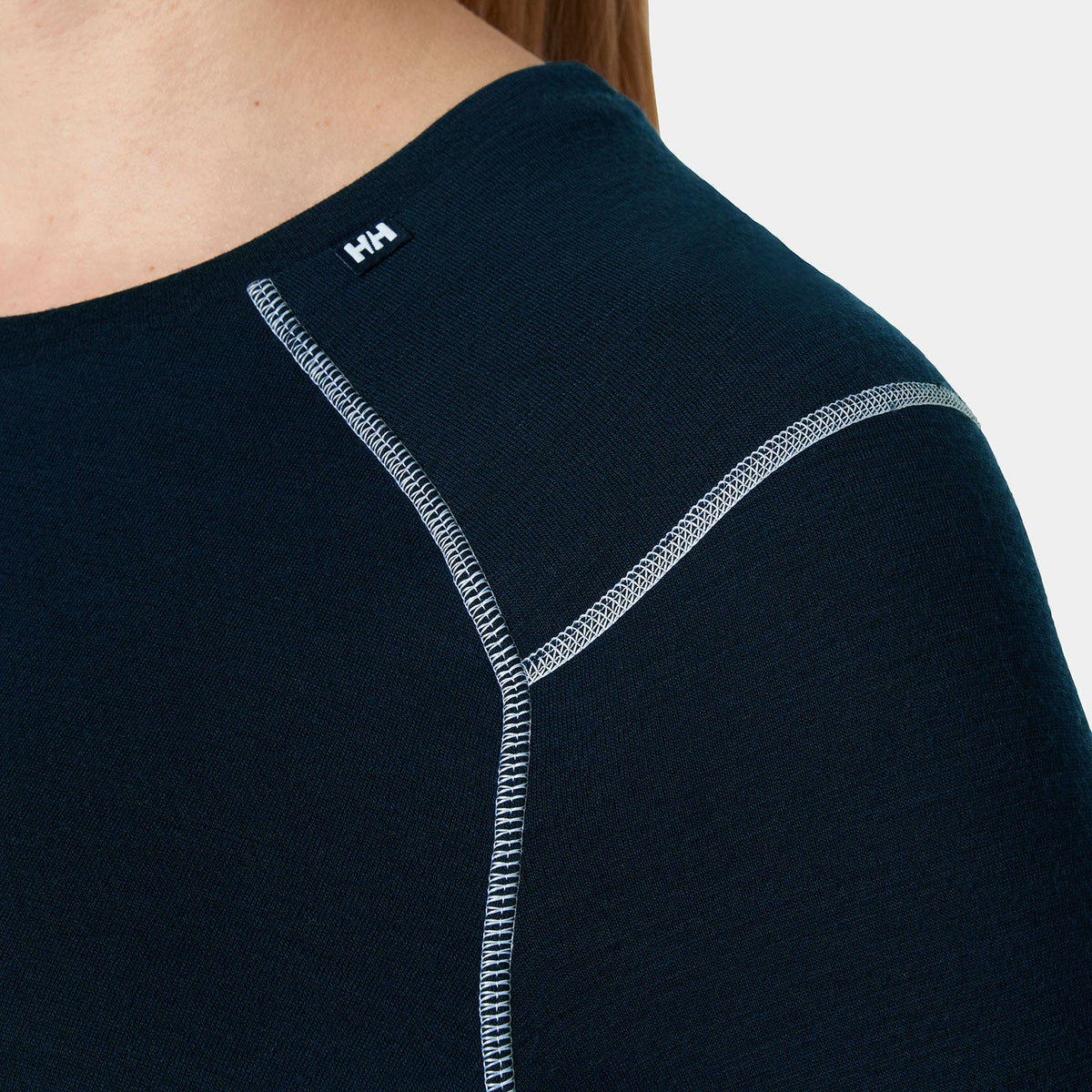 Women's LIFA® Merino Midweight Crew Plus Shirt - 597 NAVY
