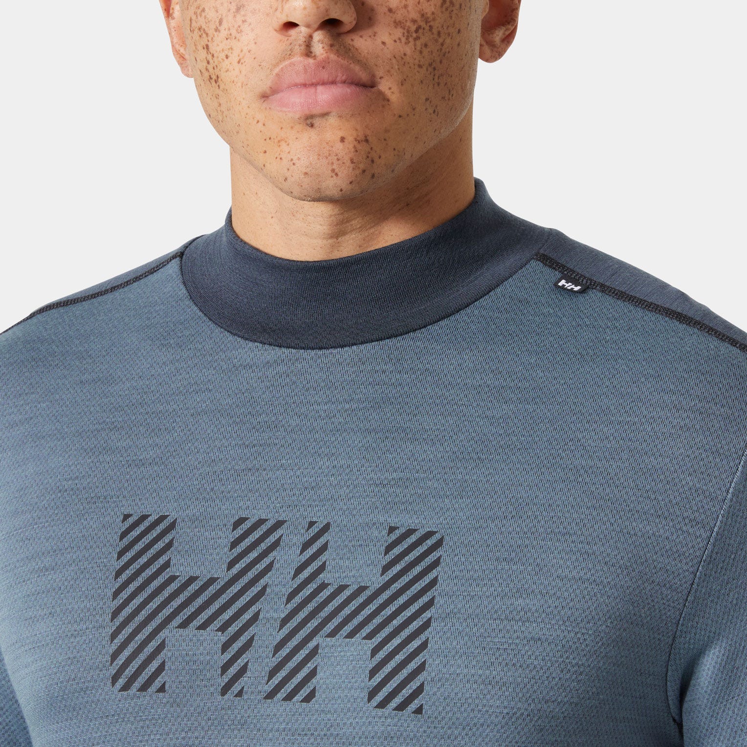 Men's LIFA® Merino Midweight Logo - 601 WASHED NAVY