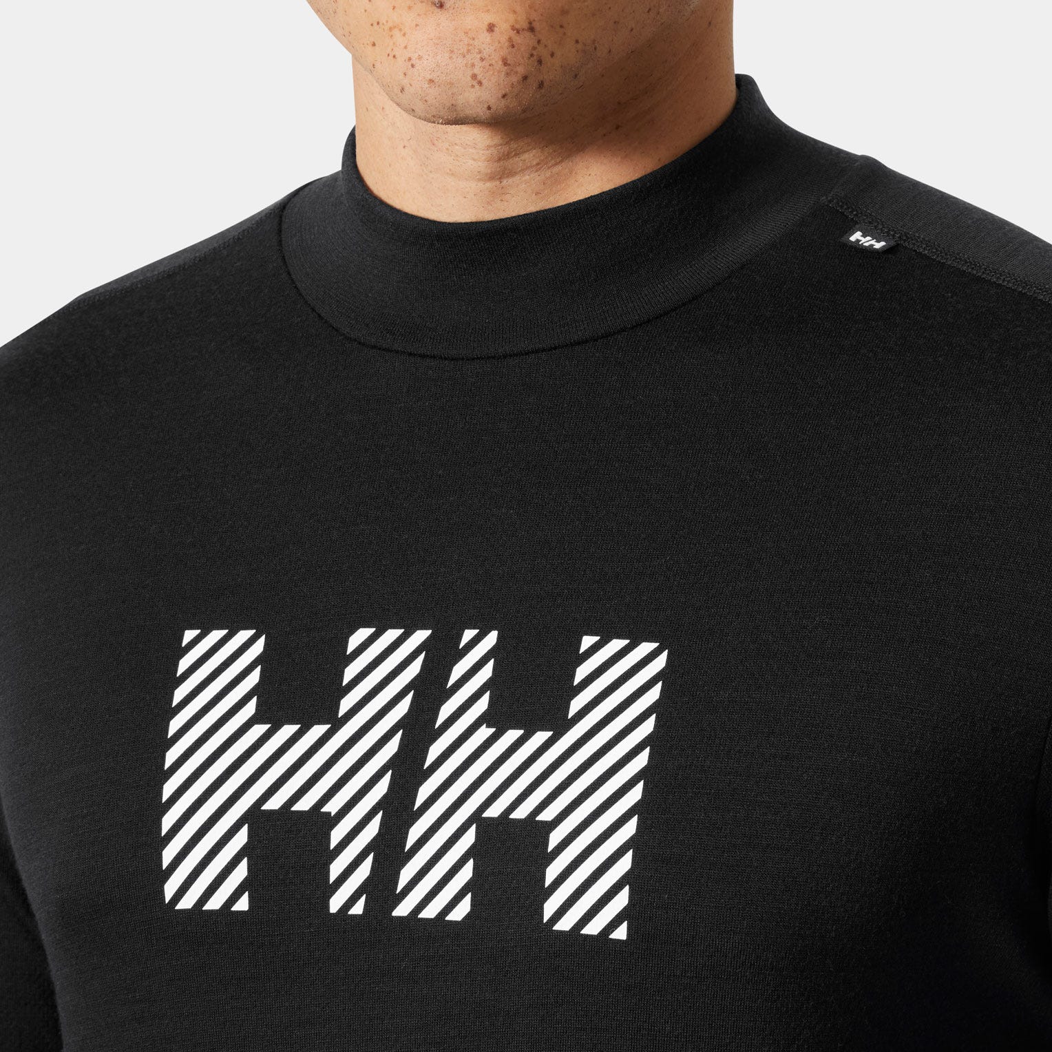 Men's LIFA® Merino Midweight Logo - 990 BLACK