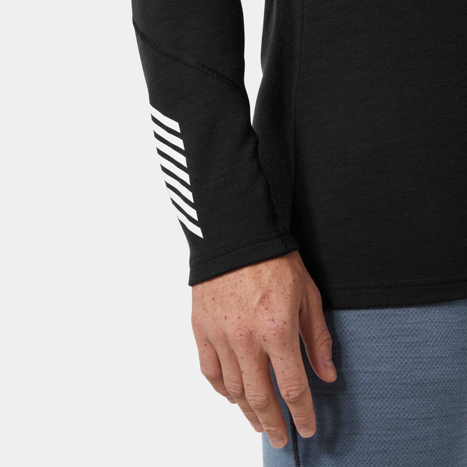 Men's LIFA® Merino Midweight Logo - 990 BLACK