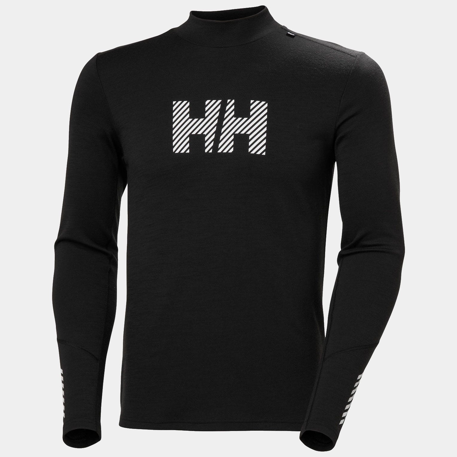 Men's LIFA® Merino Midweight Logo - 990 BLACK