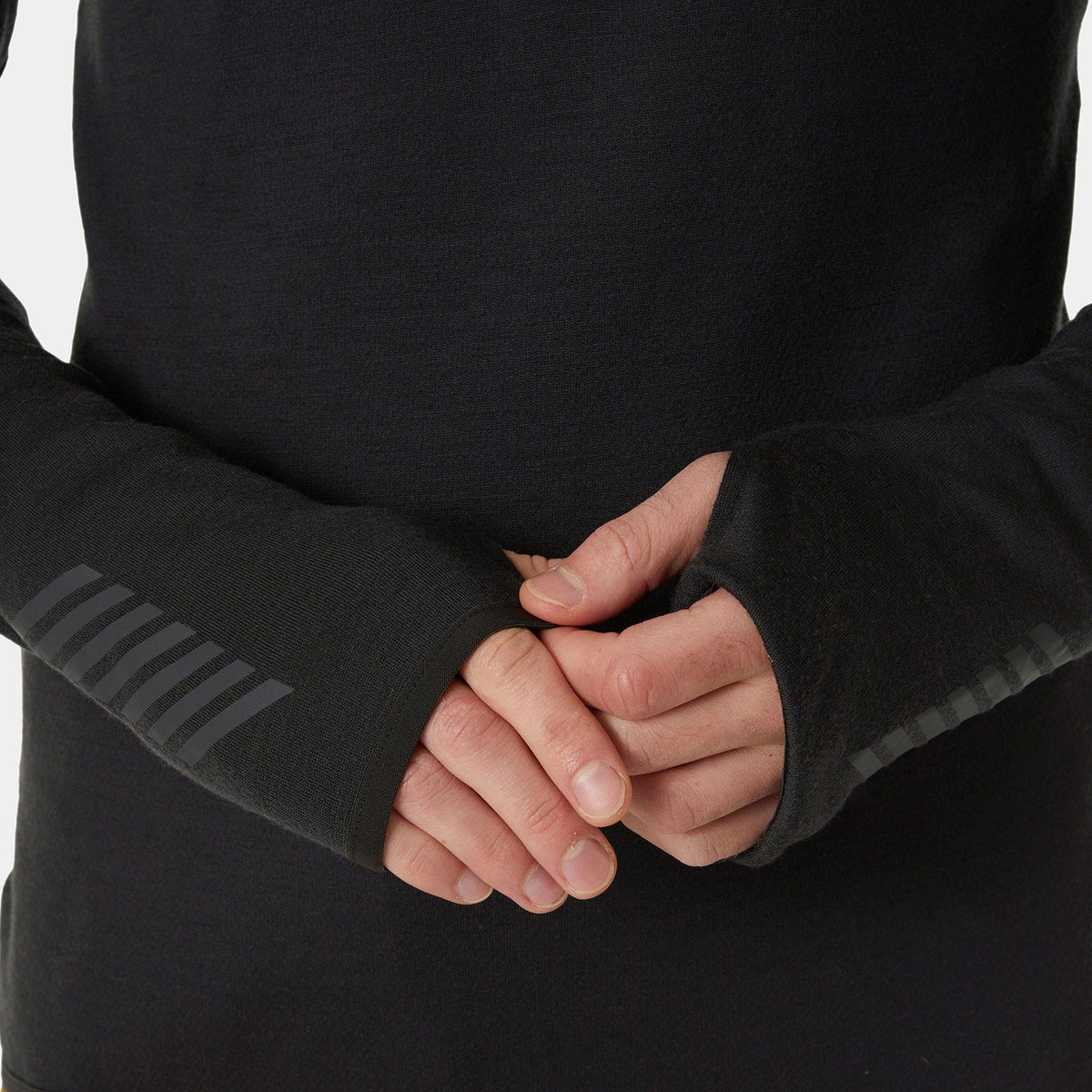 Men’s LIFA® Merino Wool Midlayer Half Zip - 990 BLACK
