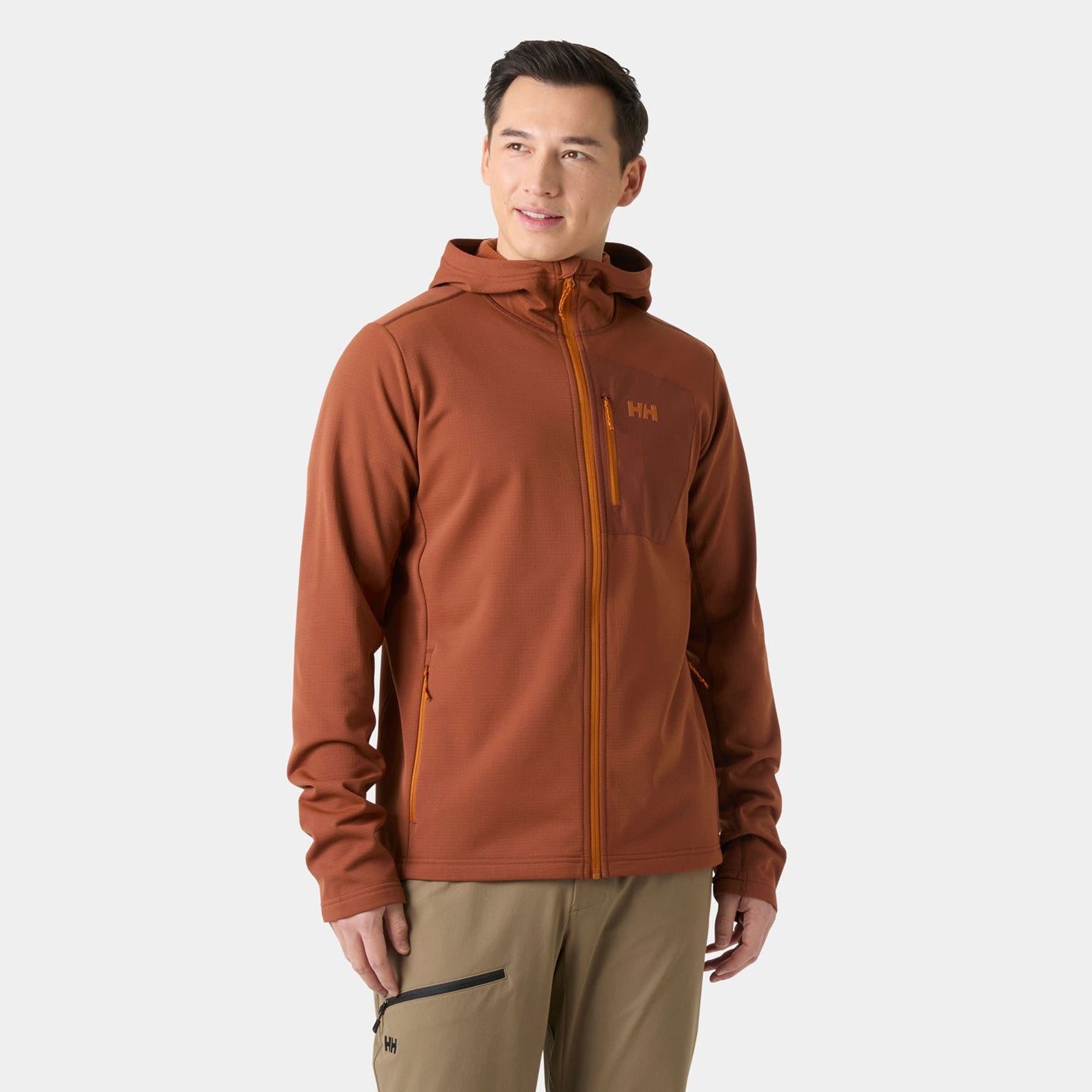 Men's Versalite Hooded Fleece Jacket - 301 IRON OXIDE