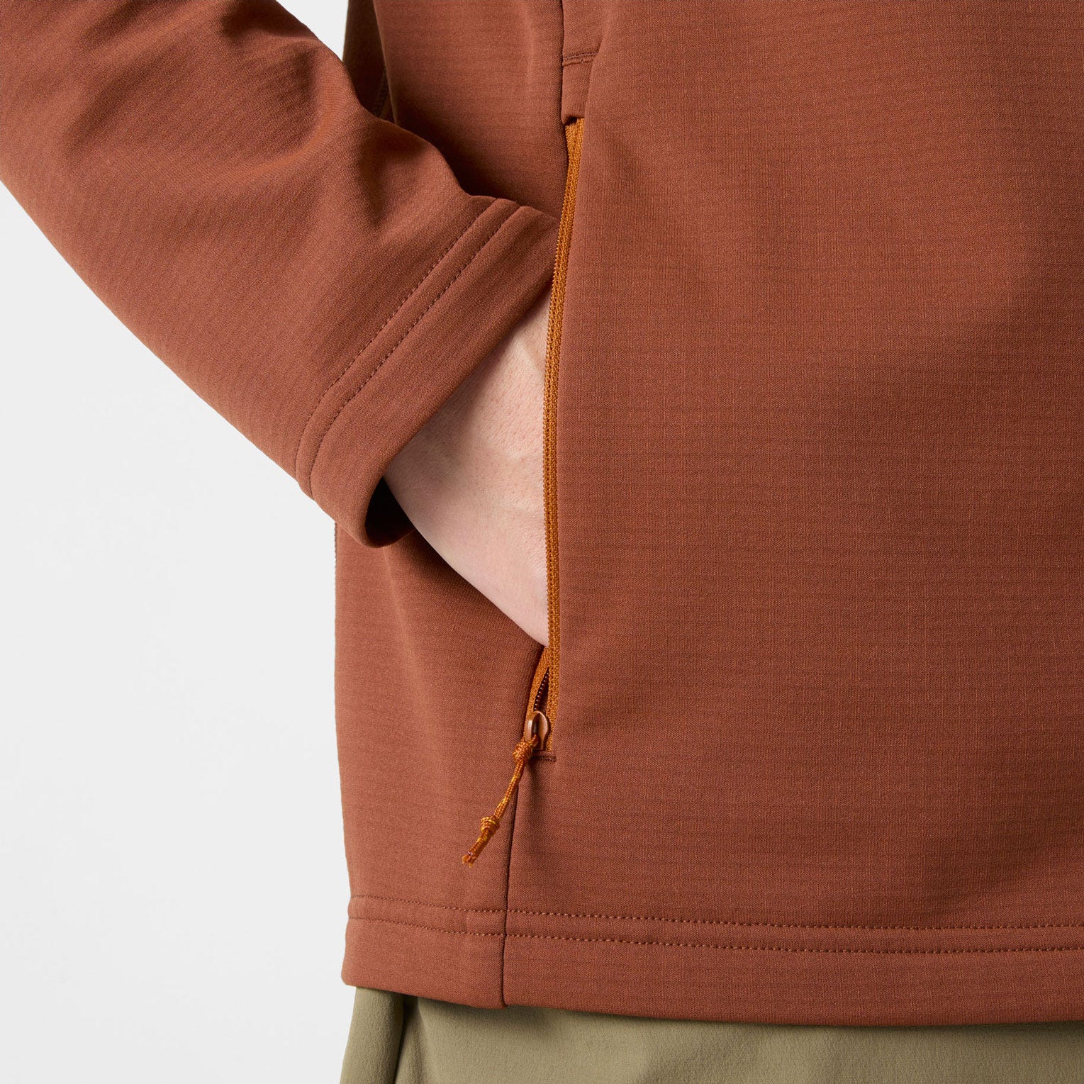 Men's Versalite Hooded Fleece Jacket - 301 IRON OXIDE