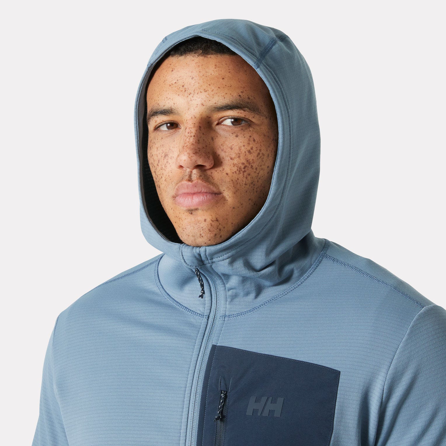 Men's Versalite Hooded Fleece Jacket - 601 WASHED NAVY
