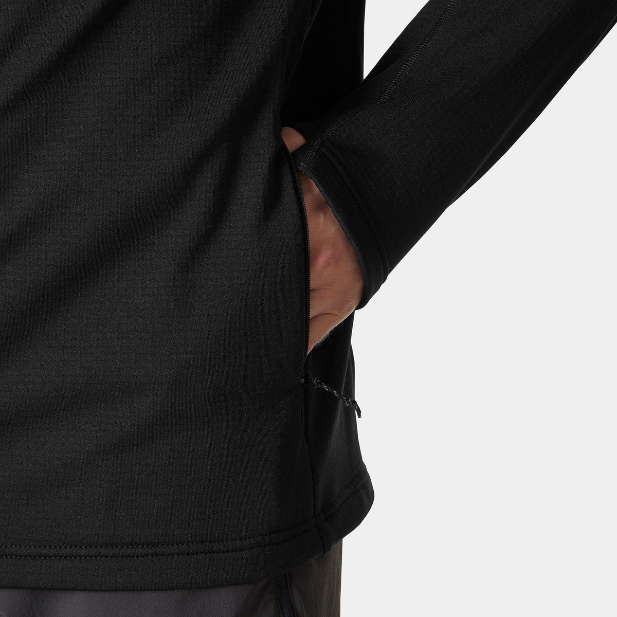 Men's Versalite Hooded Fleece Jacket - 990 BLACK