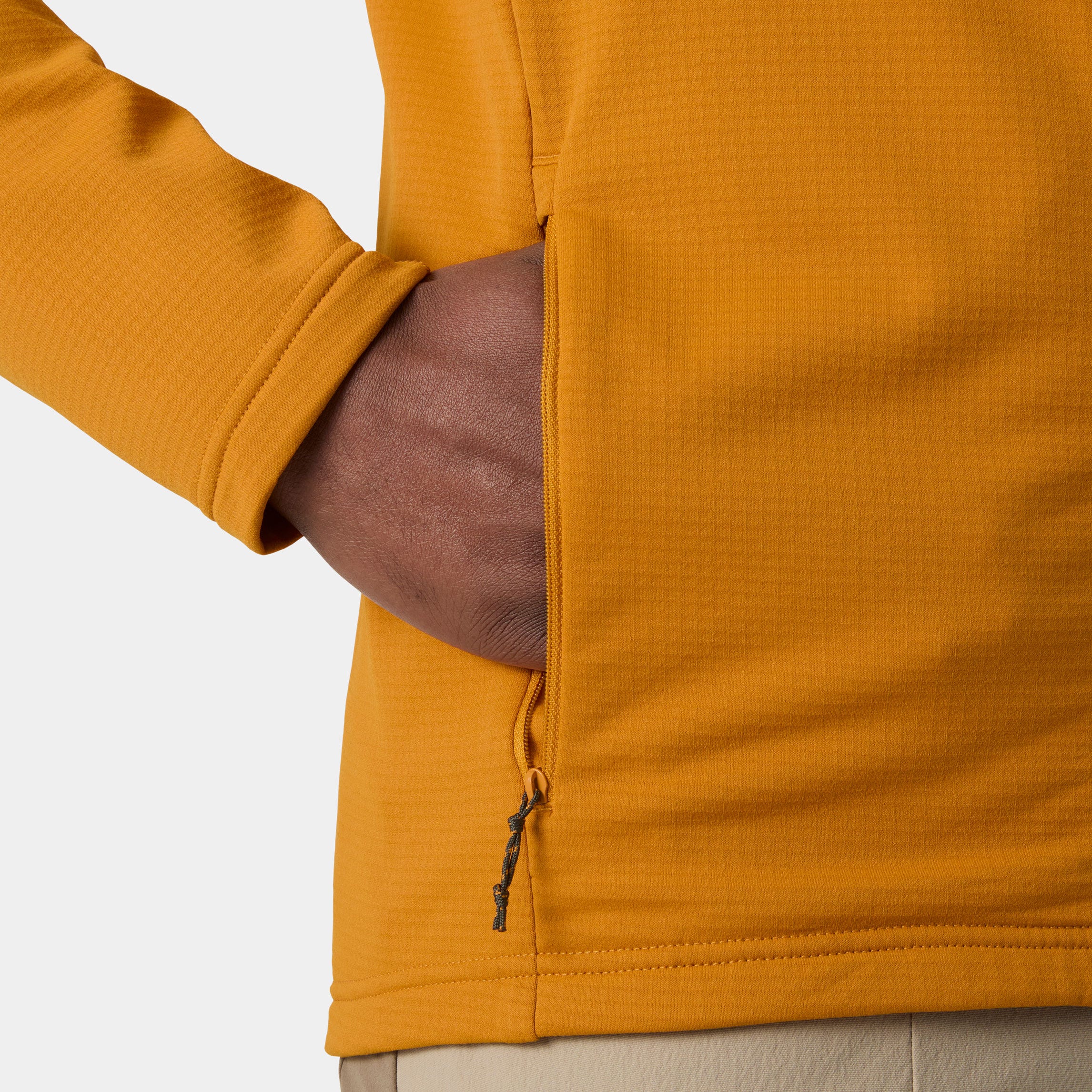 Men's Versalite Fleece Jacket - 399 MUSTARD