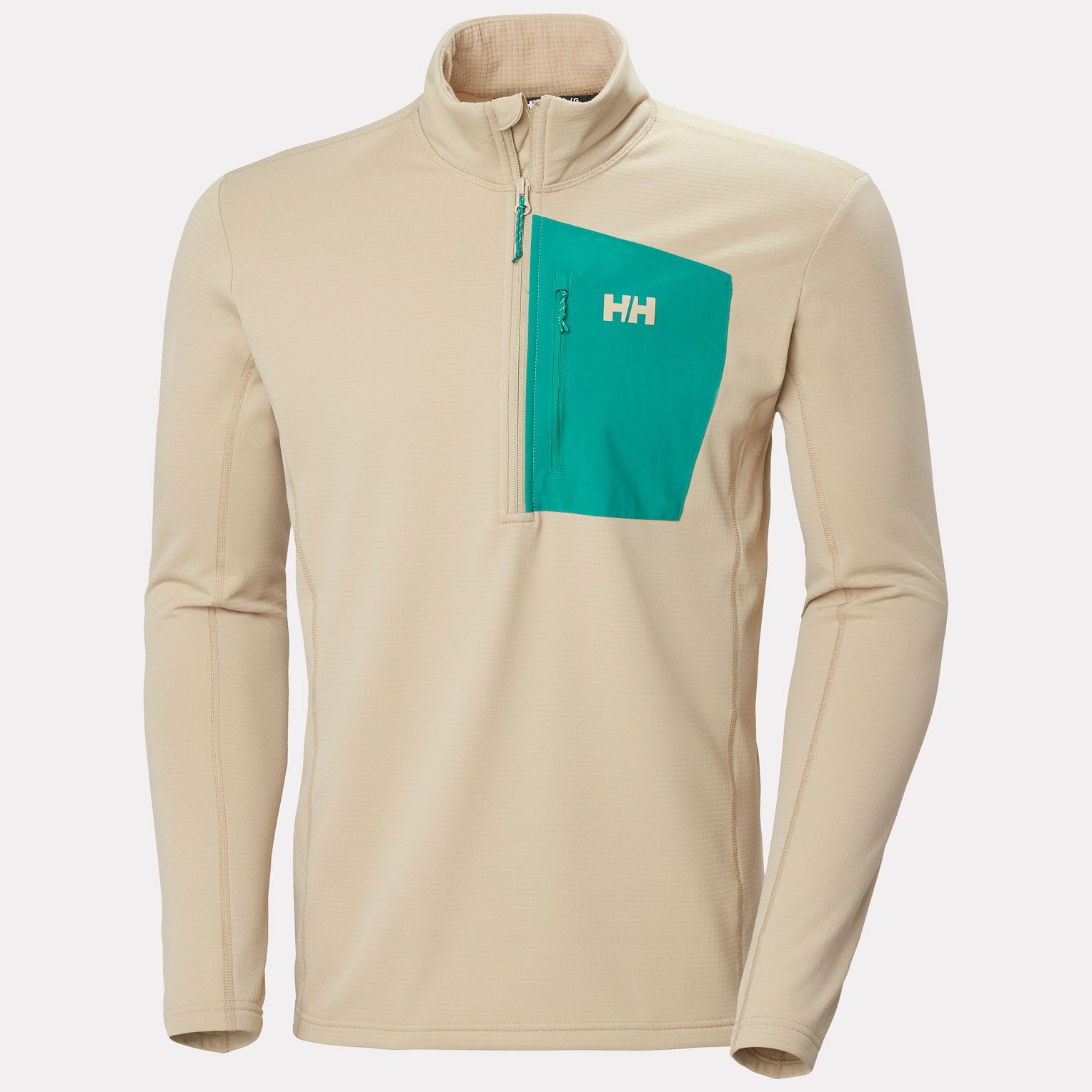 Men's Versalite Half Zip Fleece - 078 KHAKI / SAND
