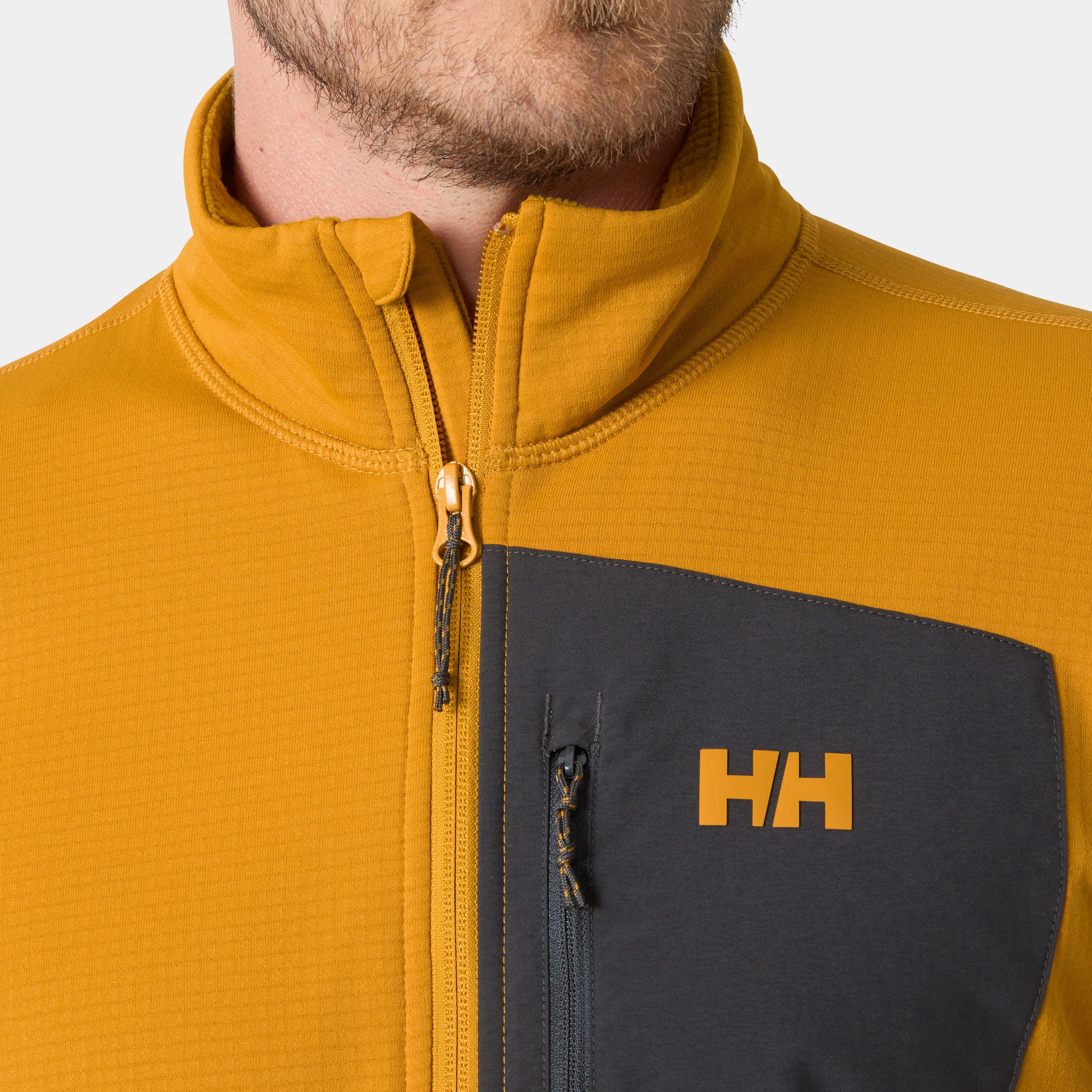 Men's Versalite Half Zip Fleece - 399 MUSTARD