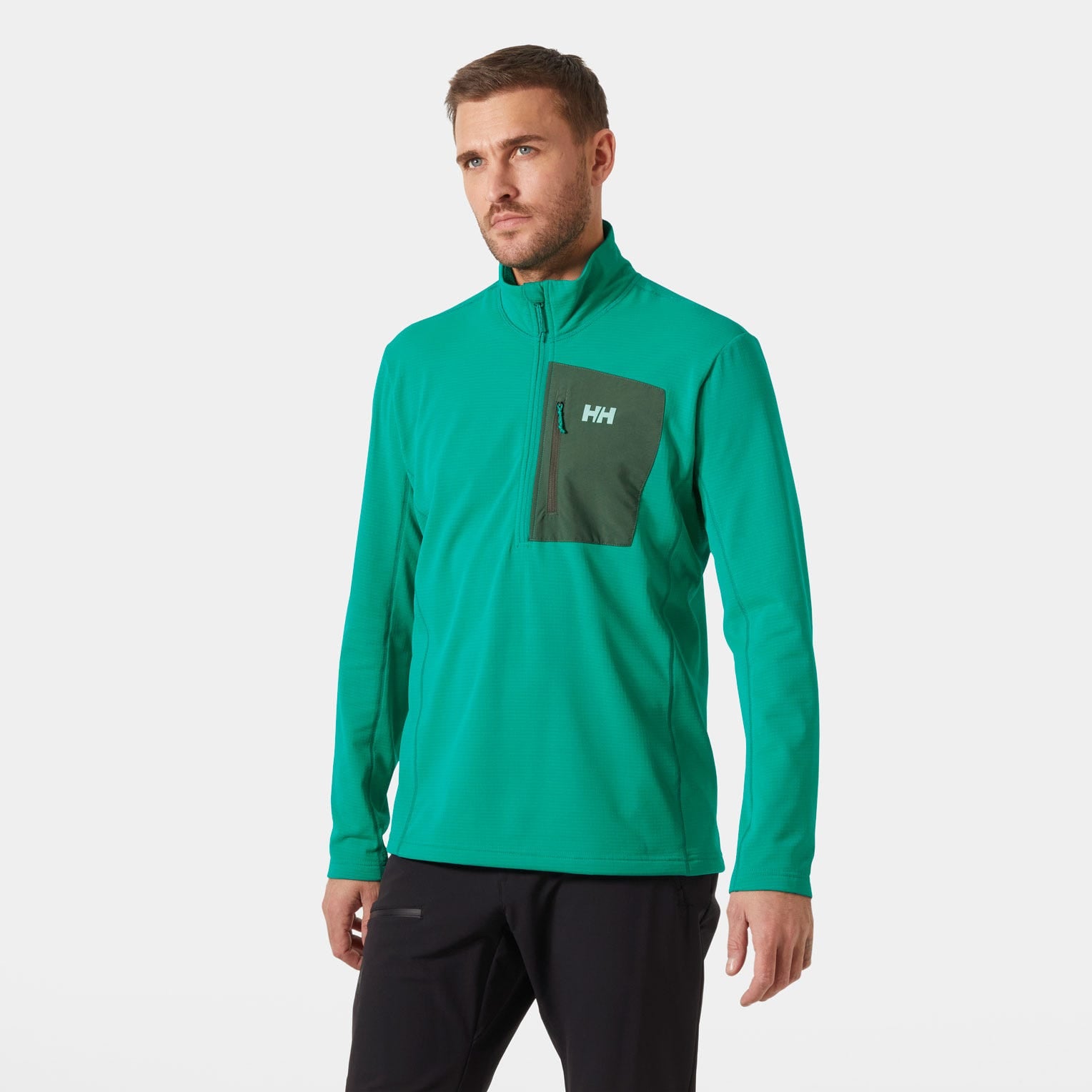 Men's Versalite Half Zip Fleece - 466 SIGNAL GREEN