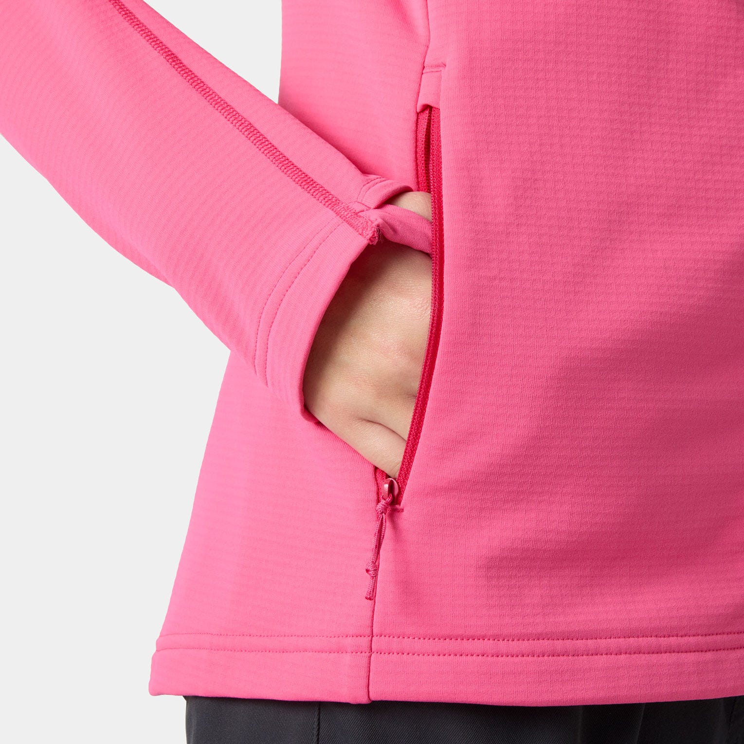 Women's Versalite Hooded Fleece Jacket - 074 HOT PINK