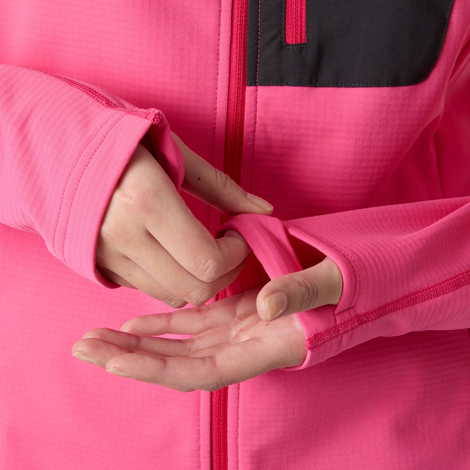 Women's Versalite Hooded Fleece Jacket - 074 HOT PINK