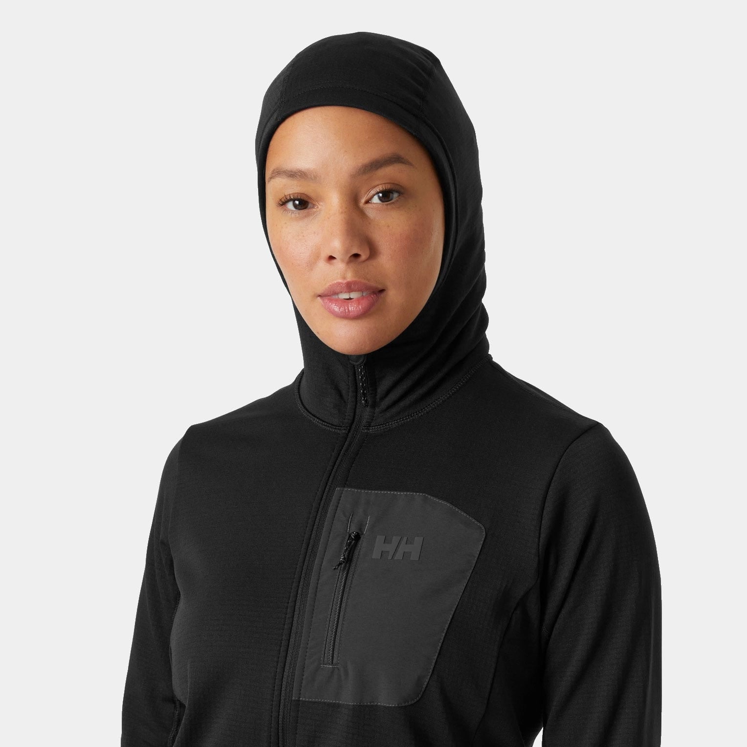 Women's Versalite Hooded Fleece Jacket - 990 BLACK