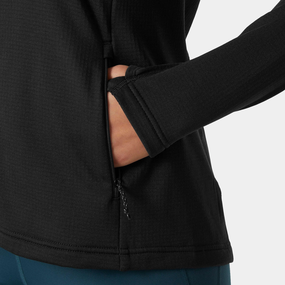 Women's Versalite Hooded Fleece Jacket - 990 BLACK