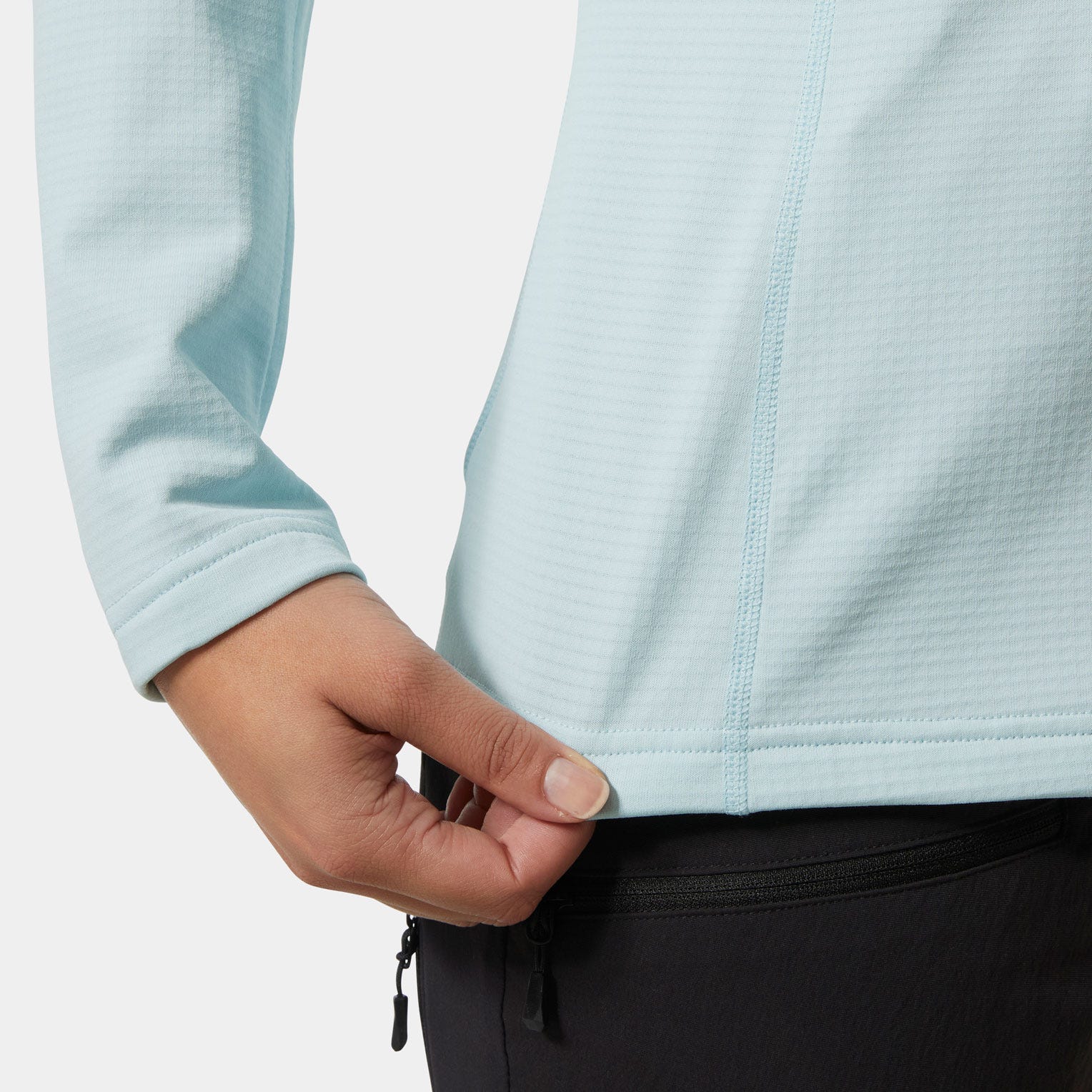 Women's Versalite Half Zip Fleece - 537 BARELY BLUE