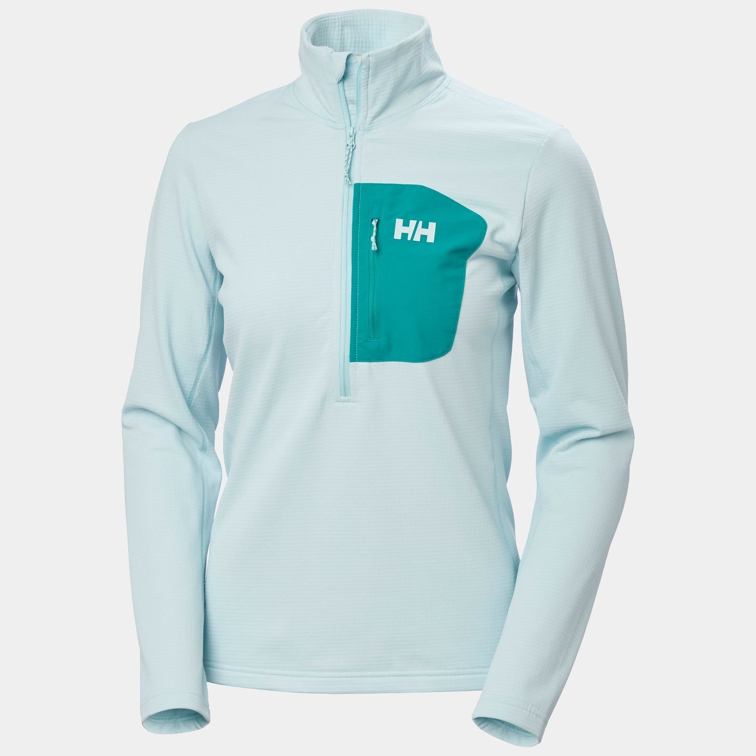 Women's Versalite Half Zip Fleece - 537 BARELY BLUE