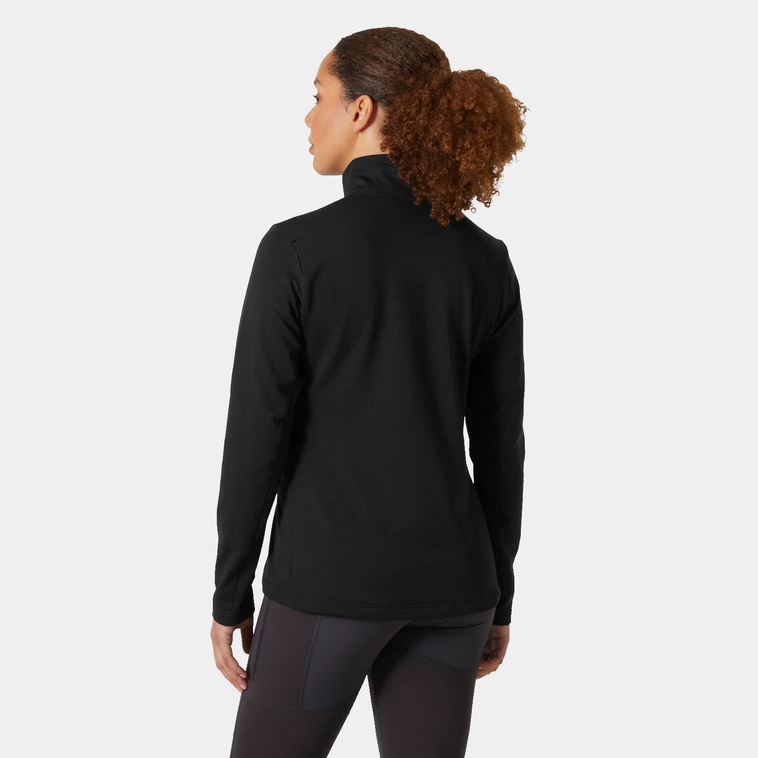 Women's Versalite Half Zip Fleece - 990 BLACK