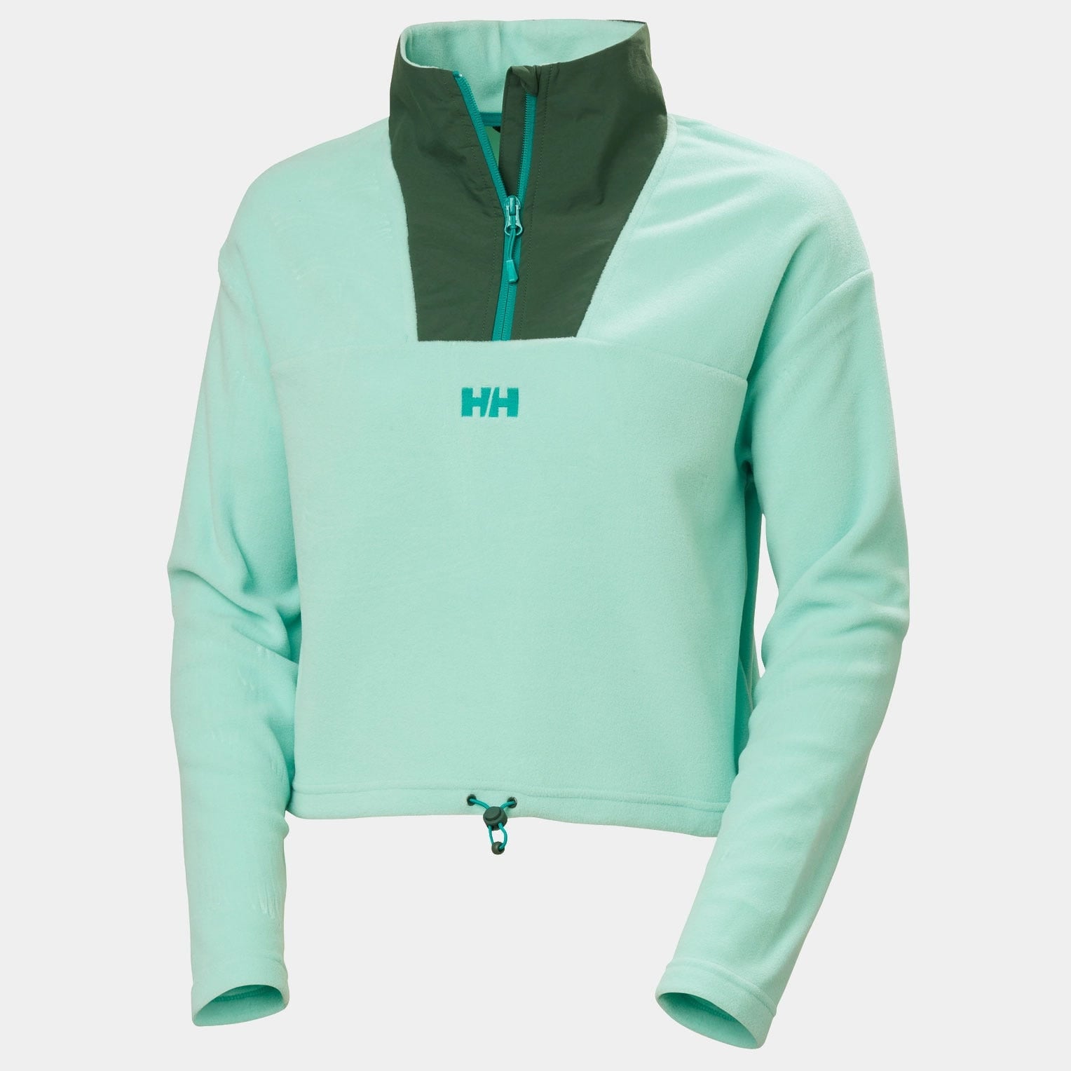 Women's Daybreaker Cropped Fleece - 416 LAGOON