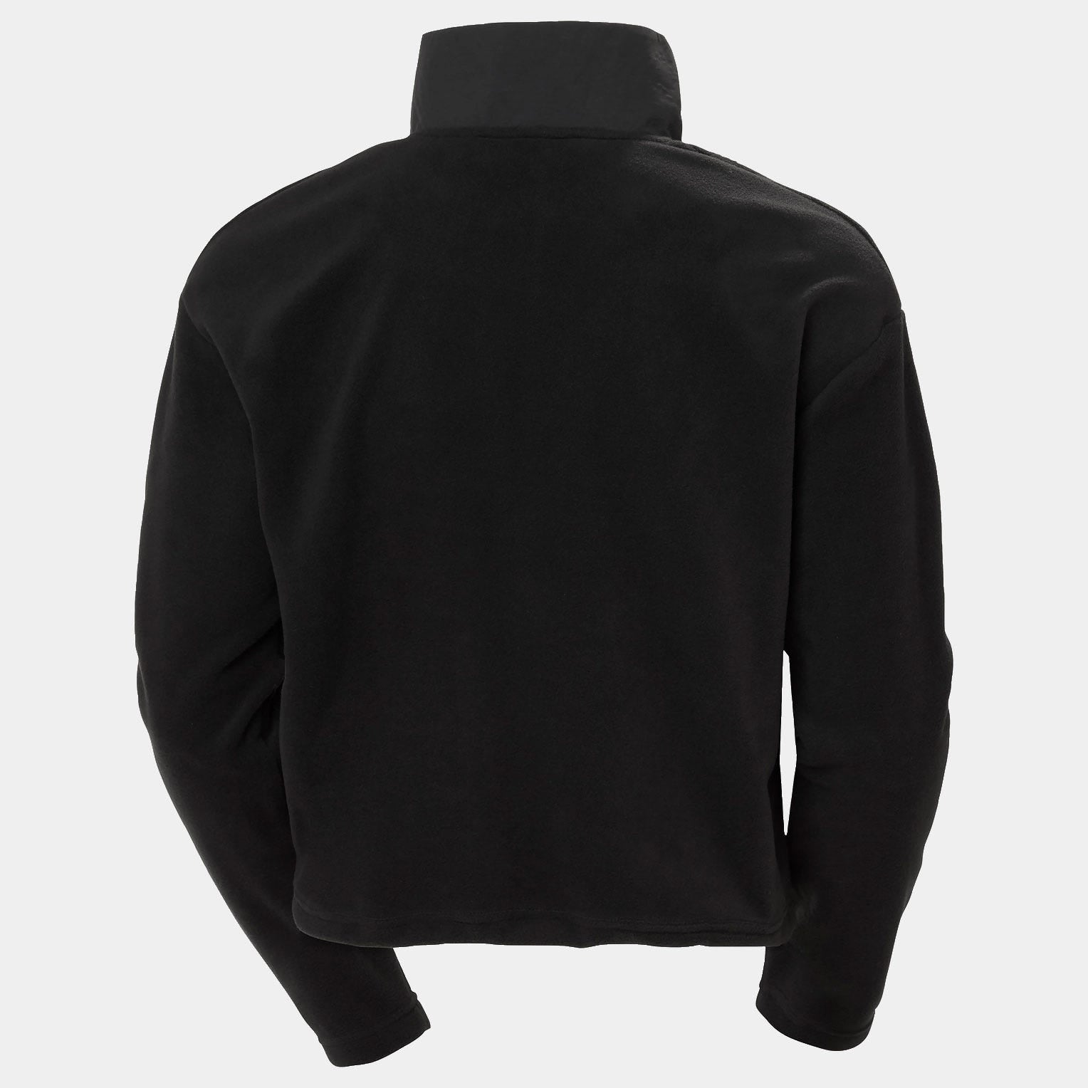 Women's Daybreaker Cropped Fleece - 990 BLACK