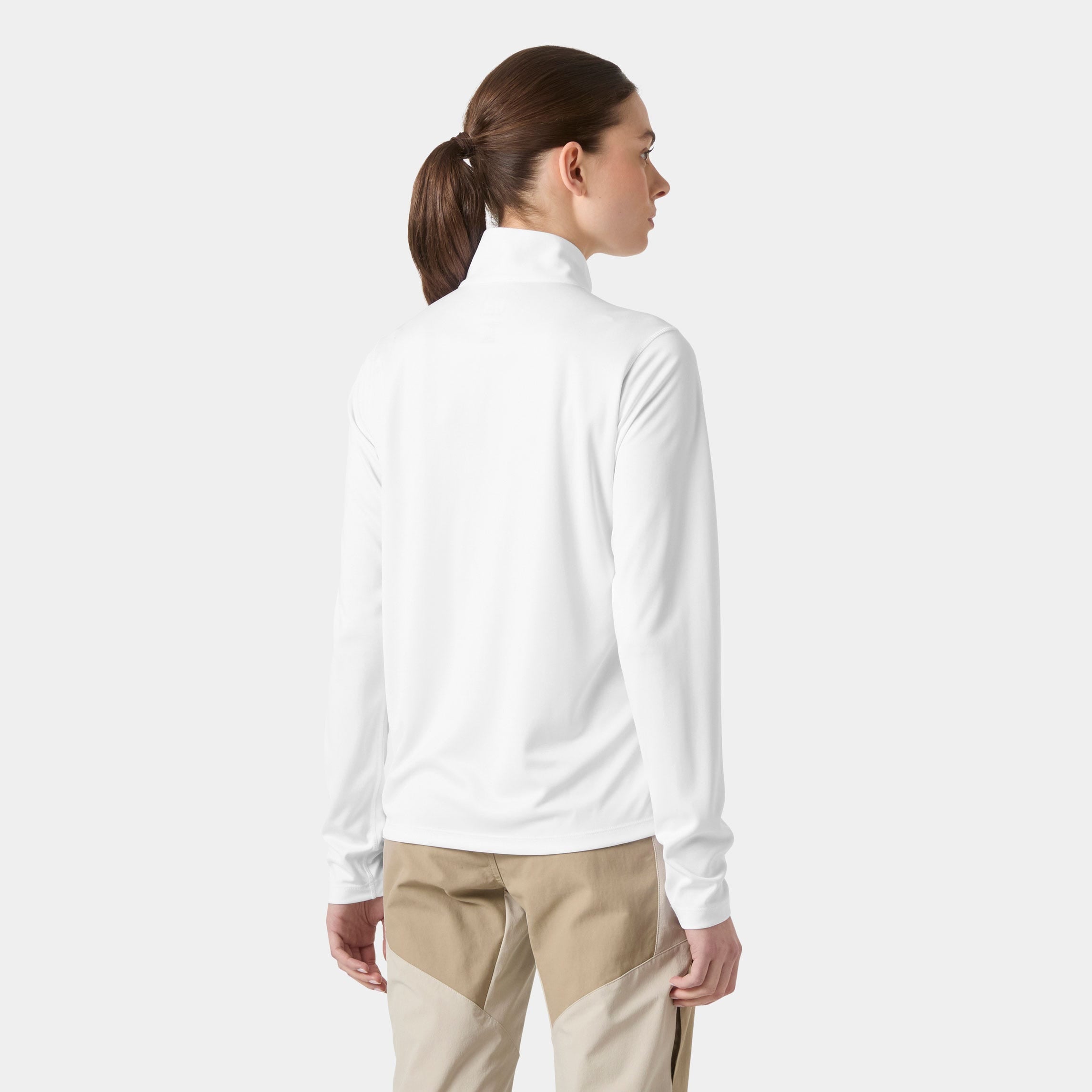 Women's HH Tech Half-Zip - 001 WHITE