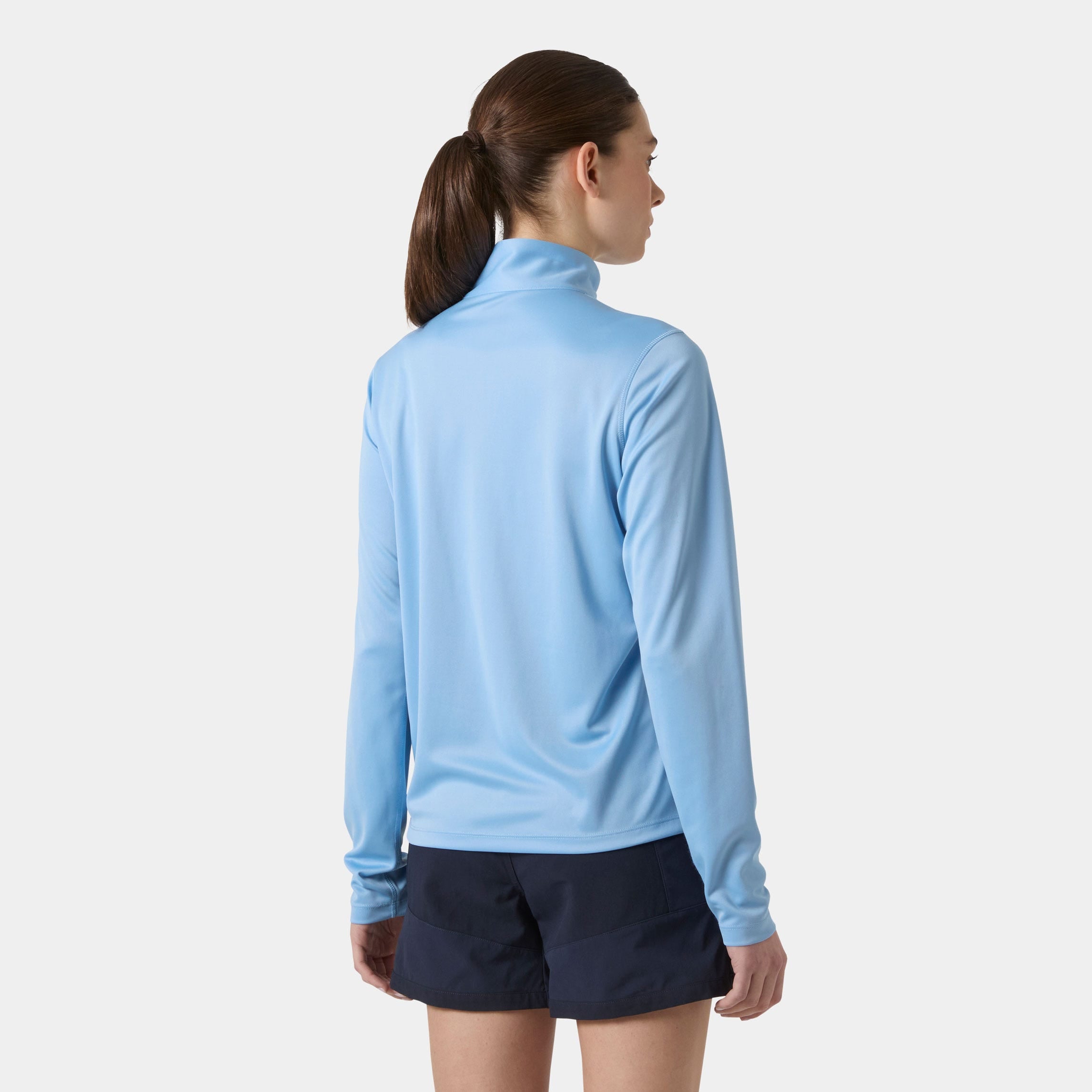 Women's HH Tech Half-Zip - 627 BRIGHT BLUE