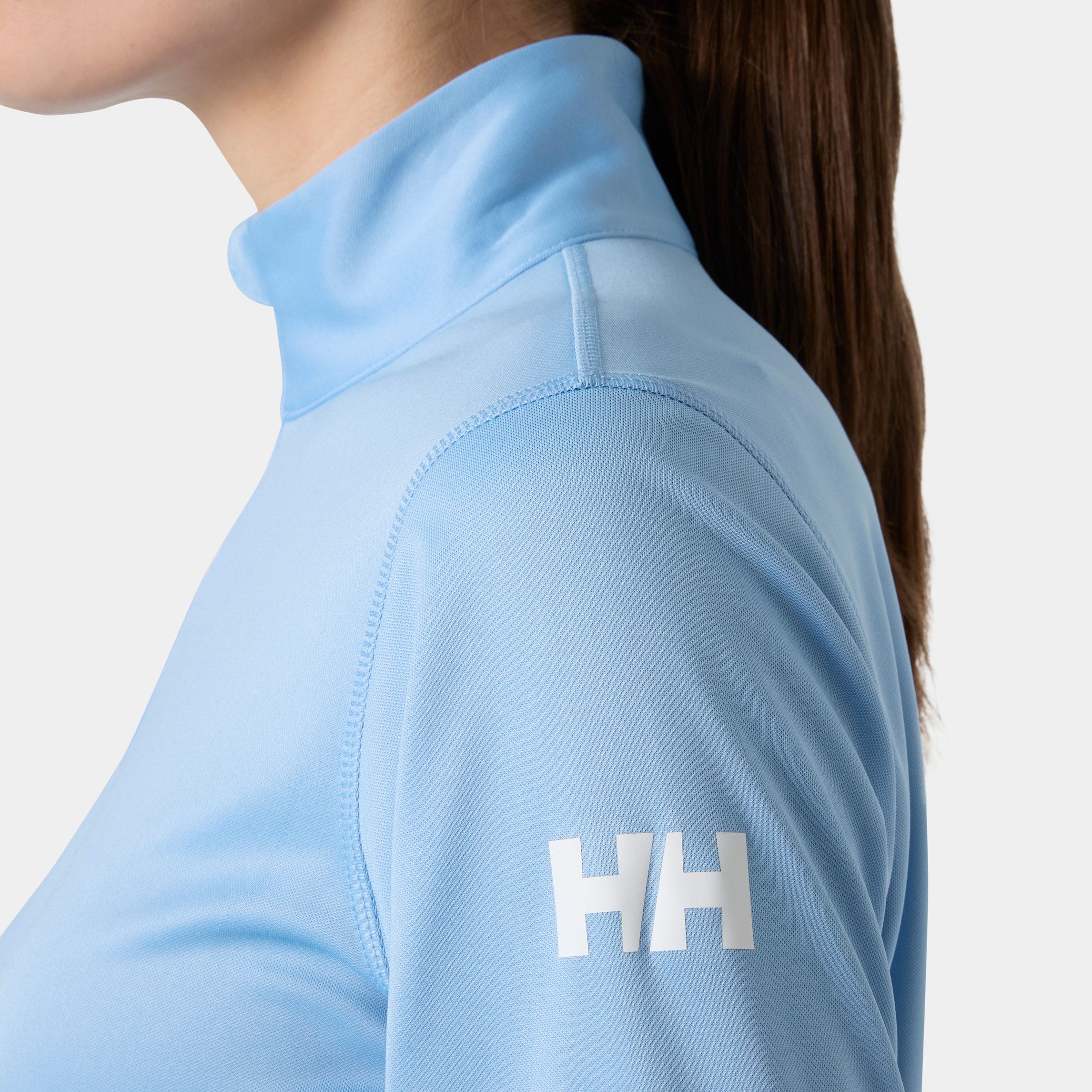 Women's HH Tech Half-Zip - 627 BRIGHT BLUE