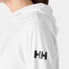 Women's HH Tech Hoodie - 001 WHITE