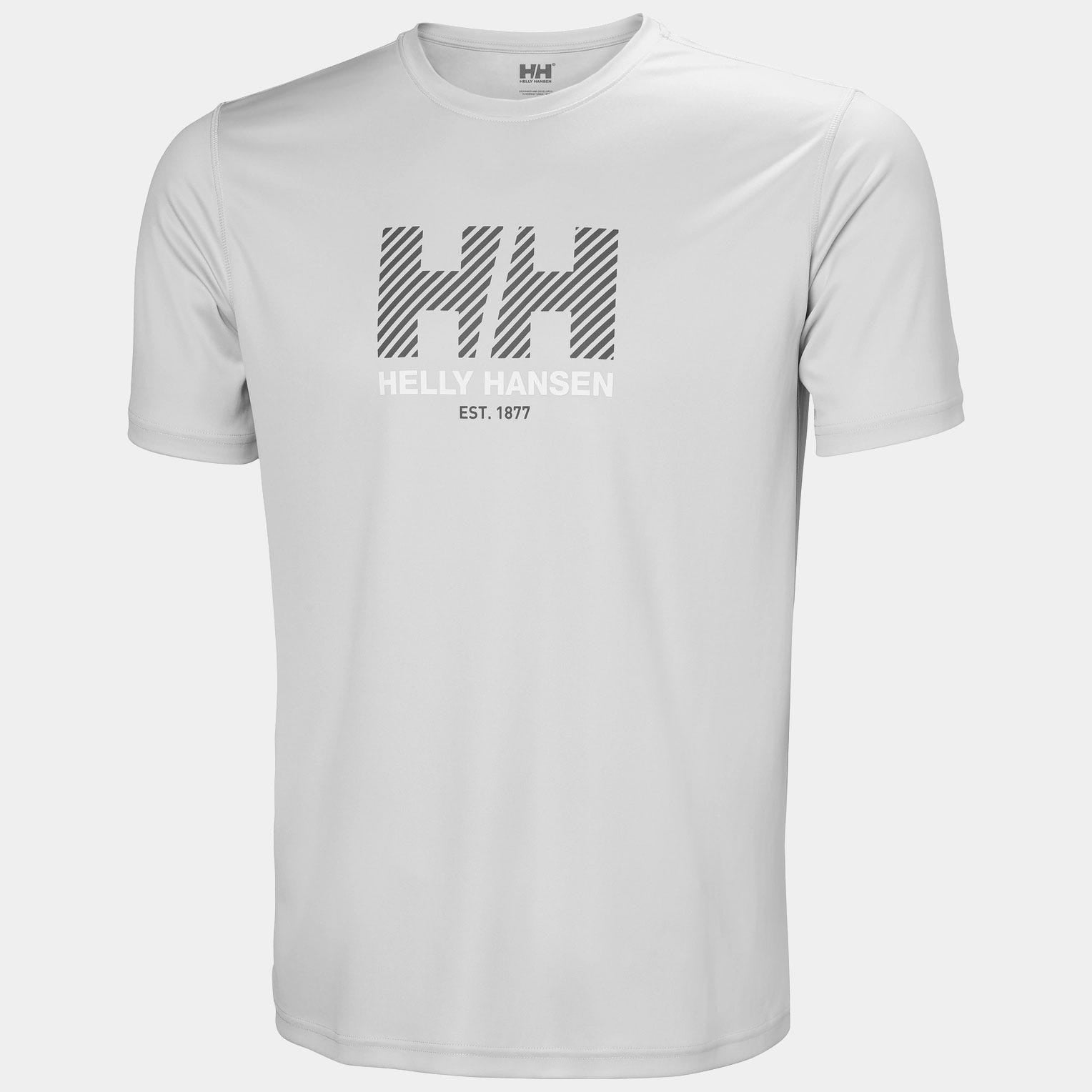 Men's HH Tech Graphic T-Shirt 2.0 - 853 GREY FOG