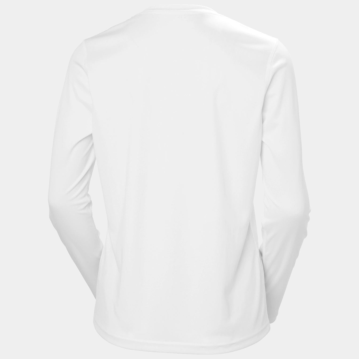 Women's HH Tech Crew Long Sleeve 2.0 - 001 WHITE