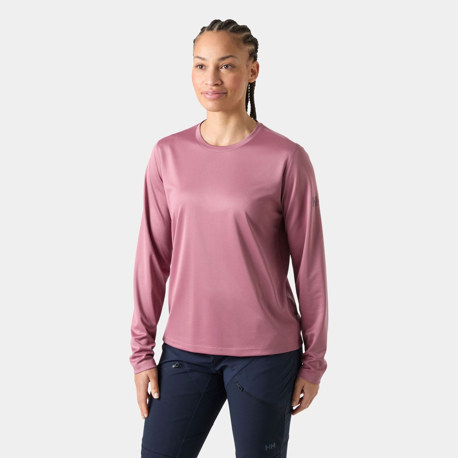 Women's HH Tech Crew Long Sleeve 2.0 - 664 WILDBERRY