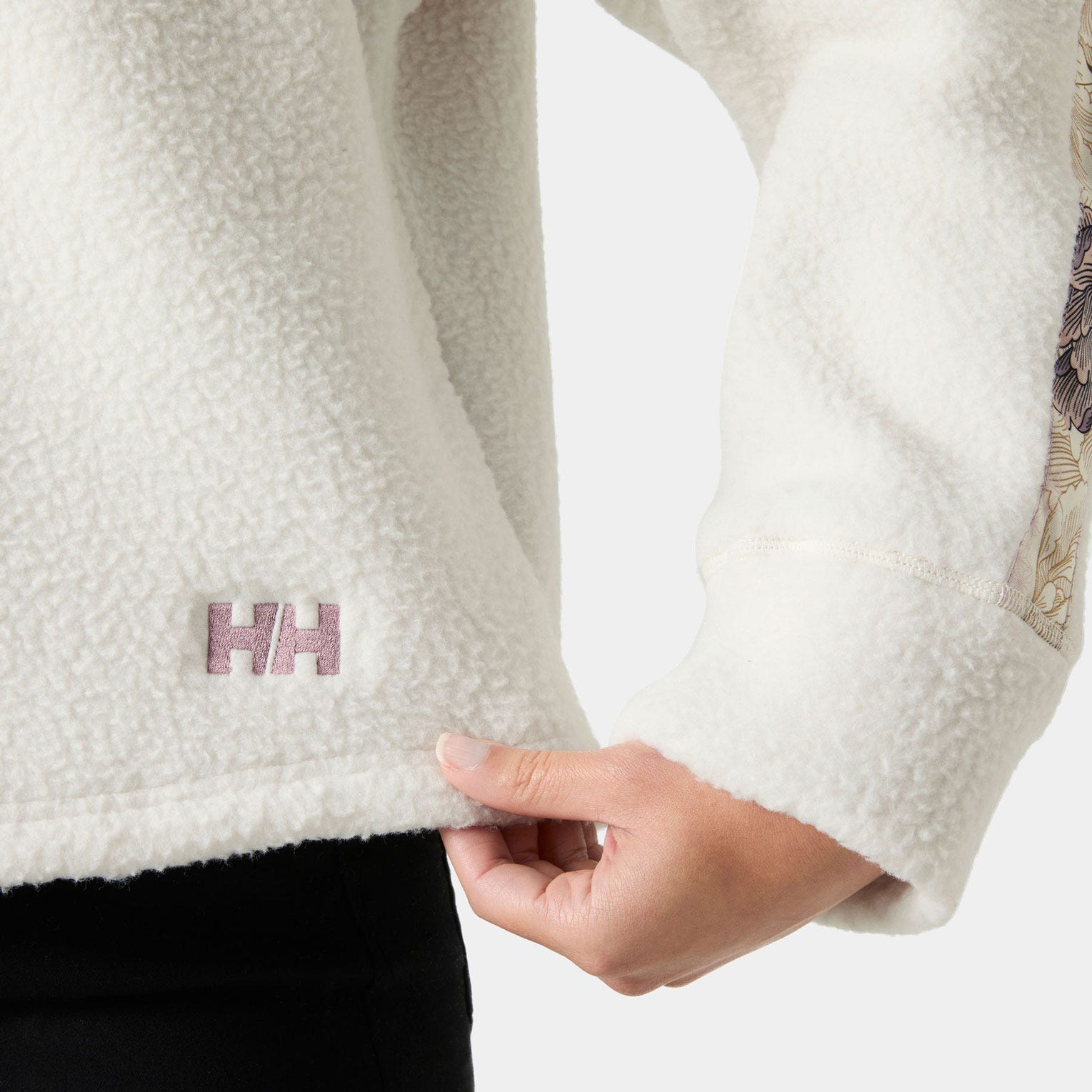 Women's Imperial Pile Zip Pullover - 046 SNOW
