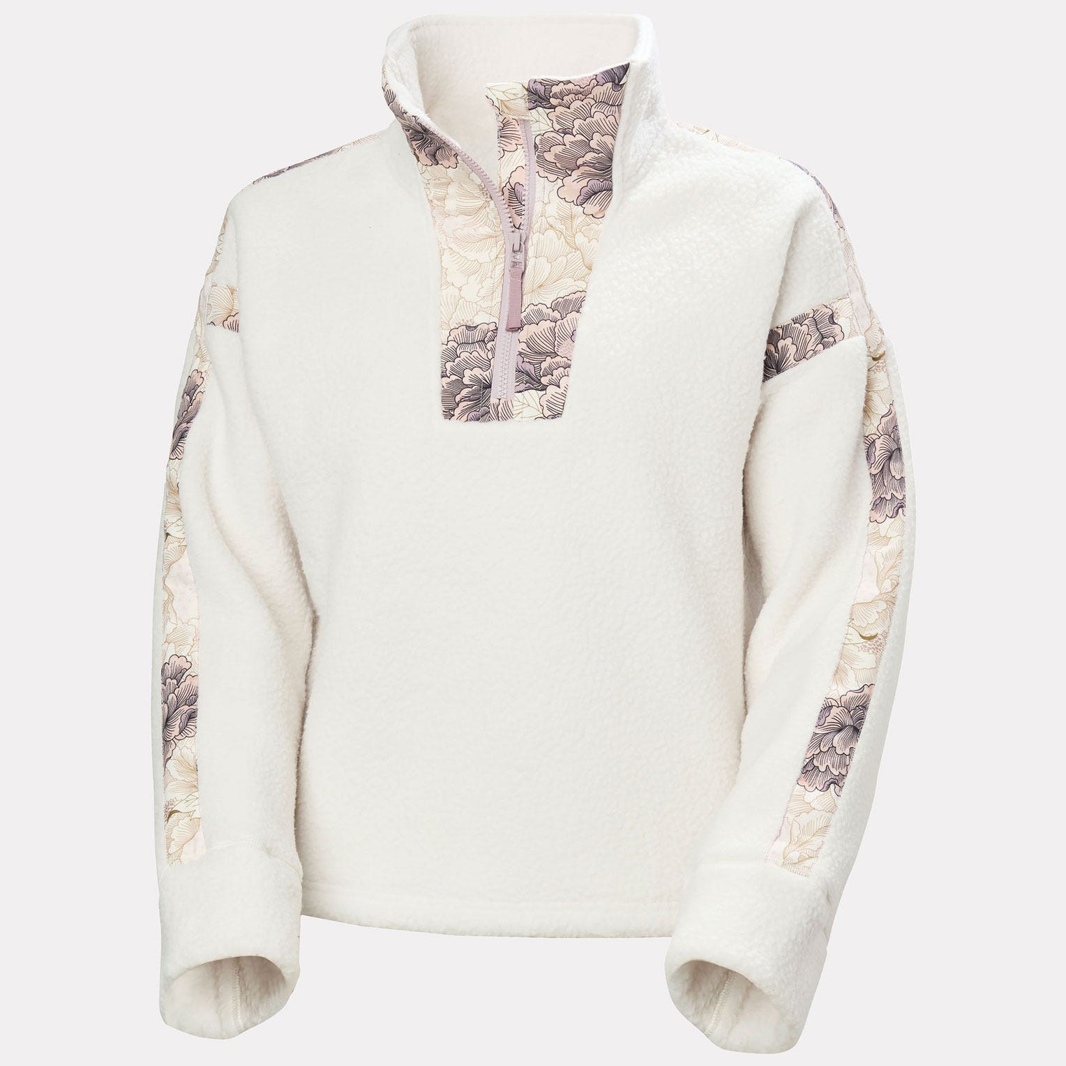 Women's Imperial Pile Zip Pullover - 046 SNOW