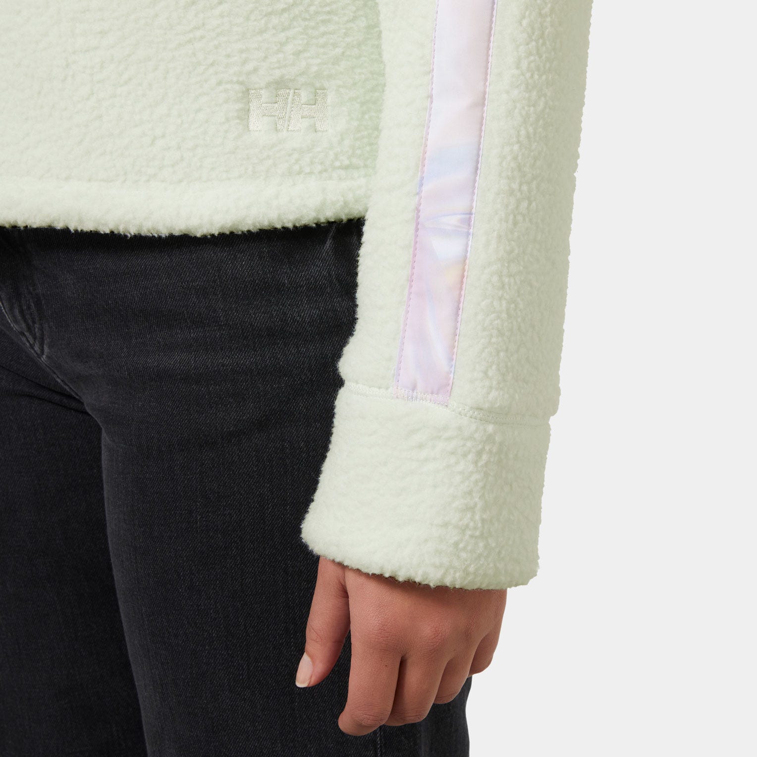 Women's Imperial Pile Zip Pullover - 403 SEAFOAM REFLECTION AOP